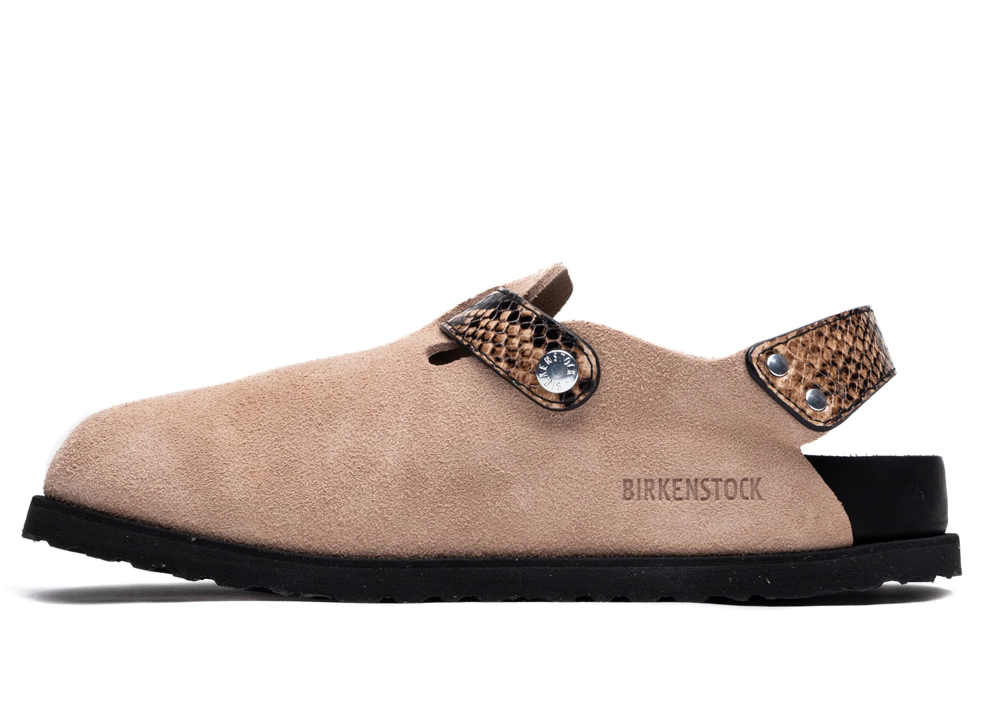 Birkenstock Tokio II Lined 1774 in Natural Snake Brown - Image 2
