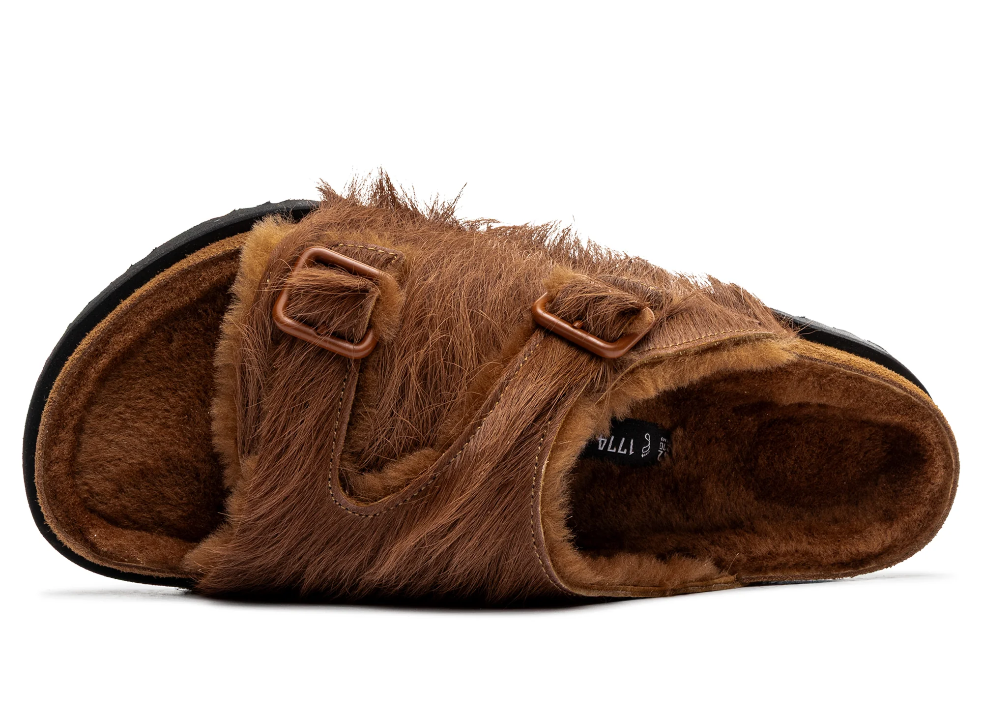 Birkenstock Zürich Shearling FUR Caramel 1774 - Image 4