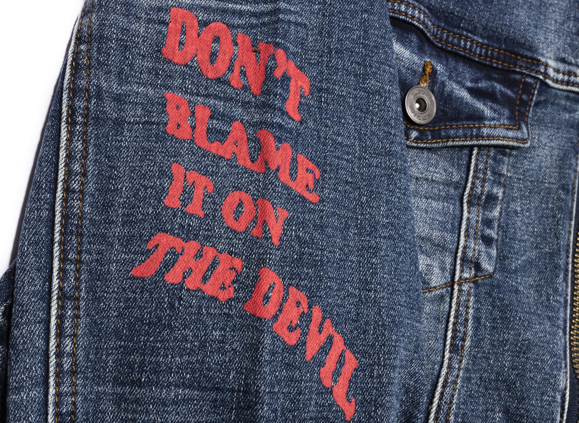 BLUECARATS The D'Evils Denim Jacket - Image 3