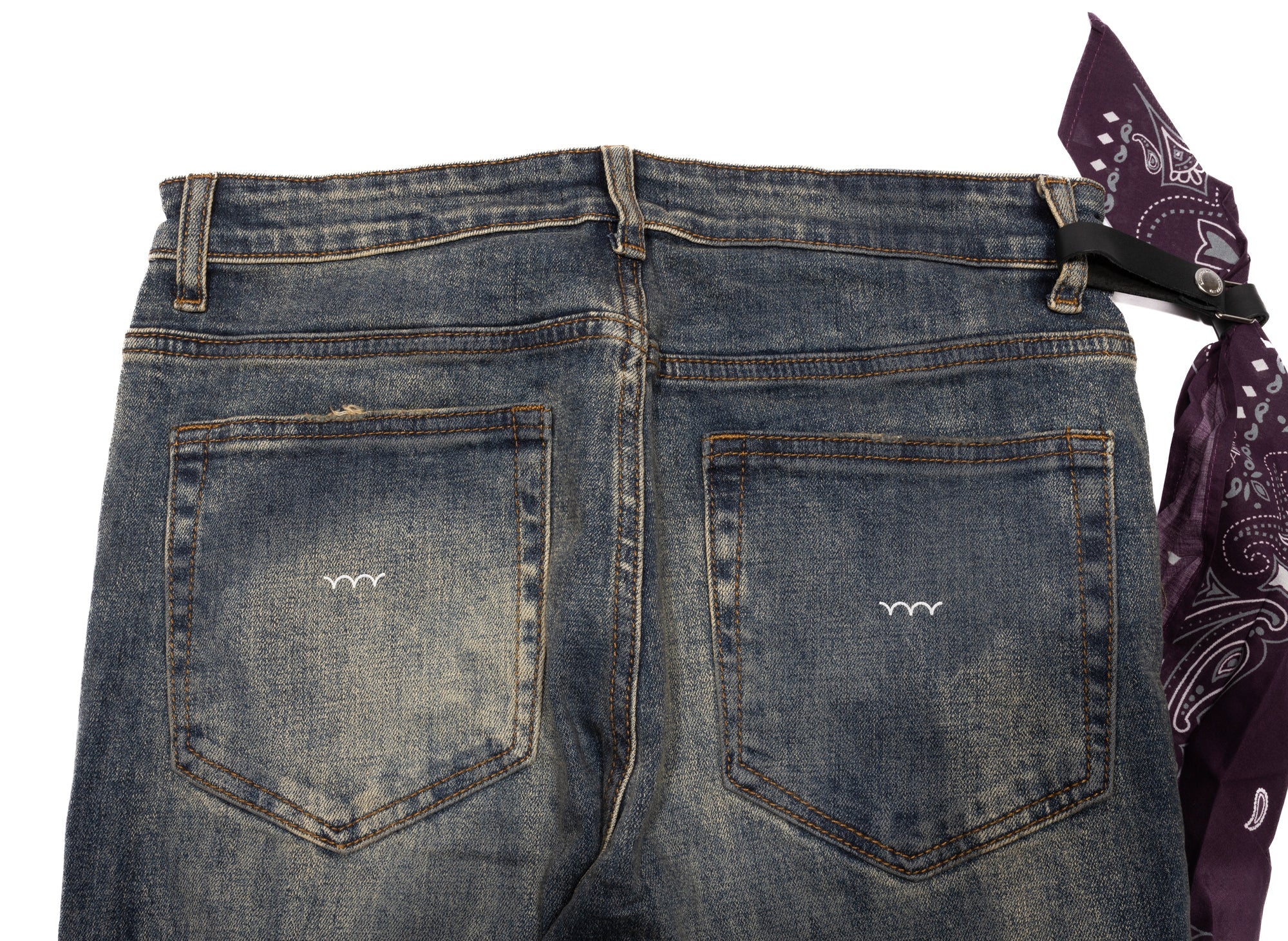 BLUECARATS The McQueen 5 Pocket Slim Fit Jeans - Image 2