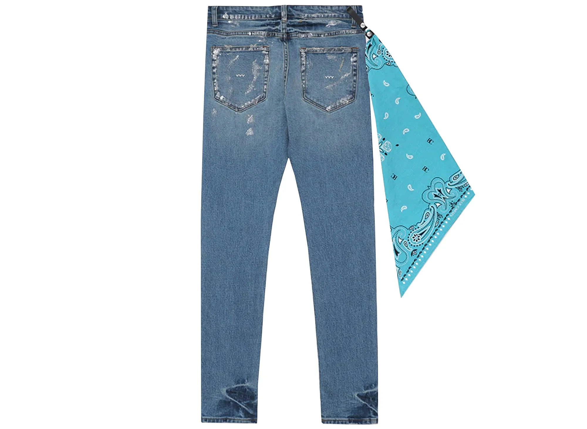 BLUECARATS The McQueen 5 Pocket Slim Fit Jeans - Image 2