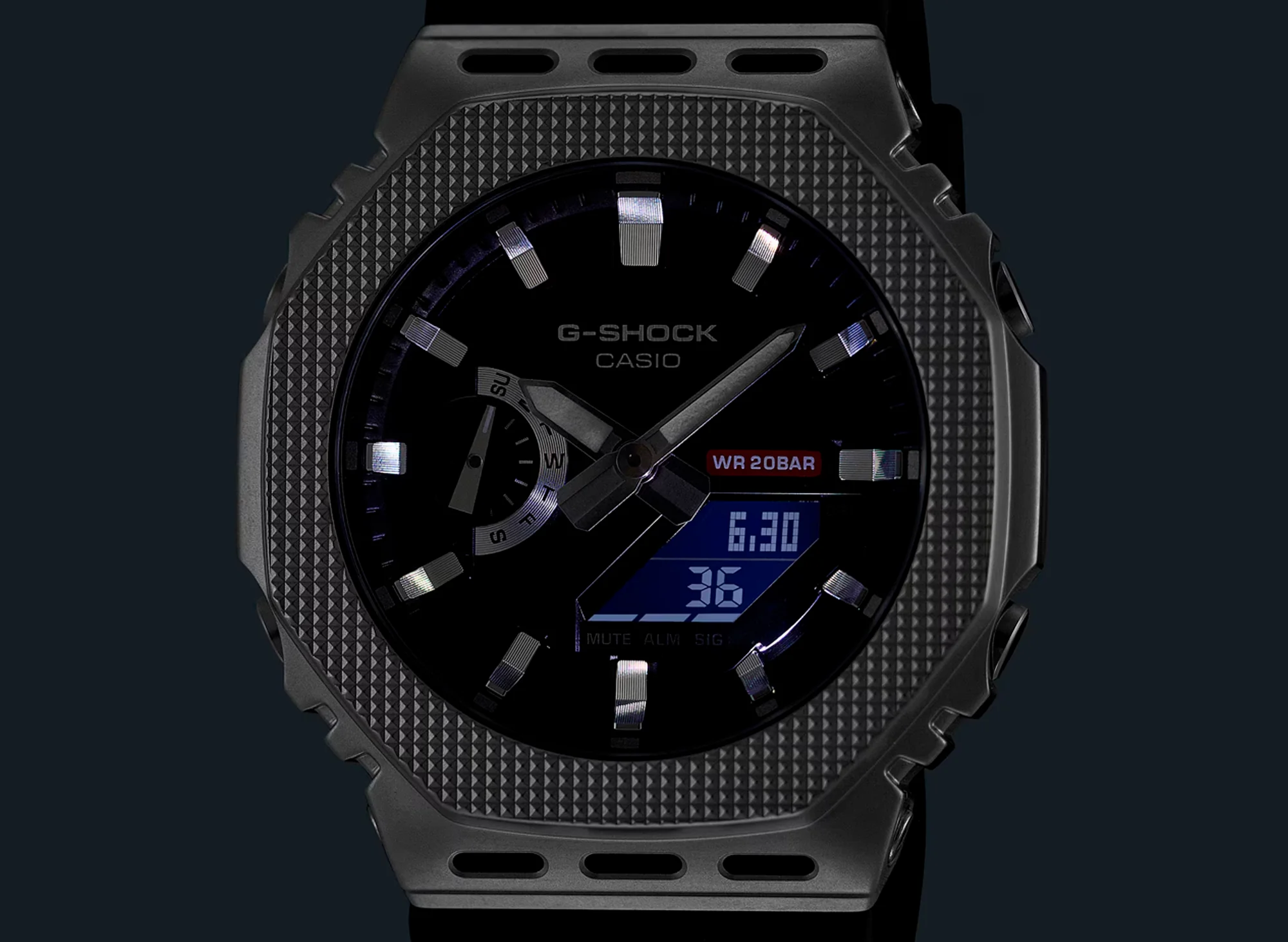 Casio G-Shock 2100 'G-Steel' Series GM2100M-1A Watch - Image 4