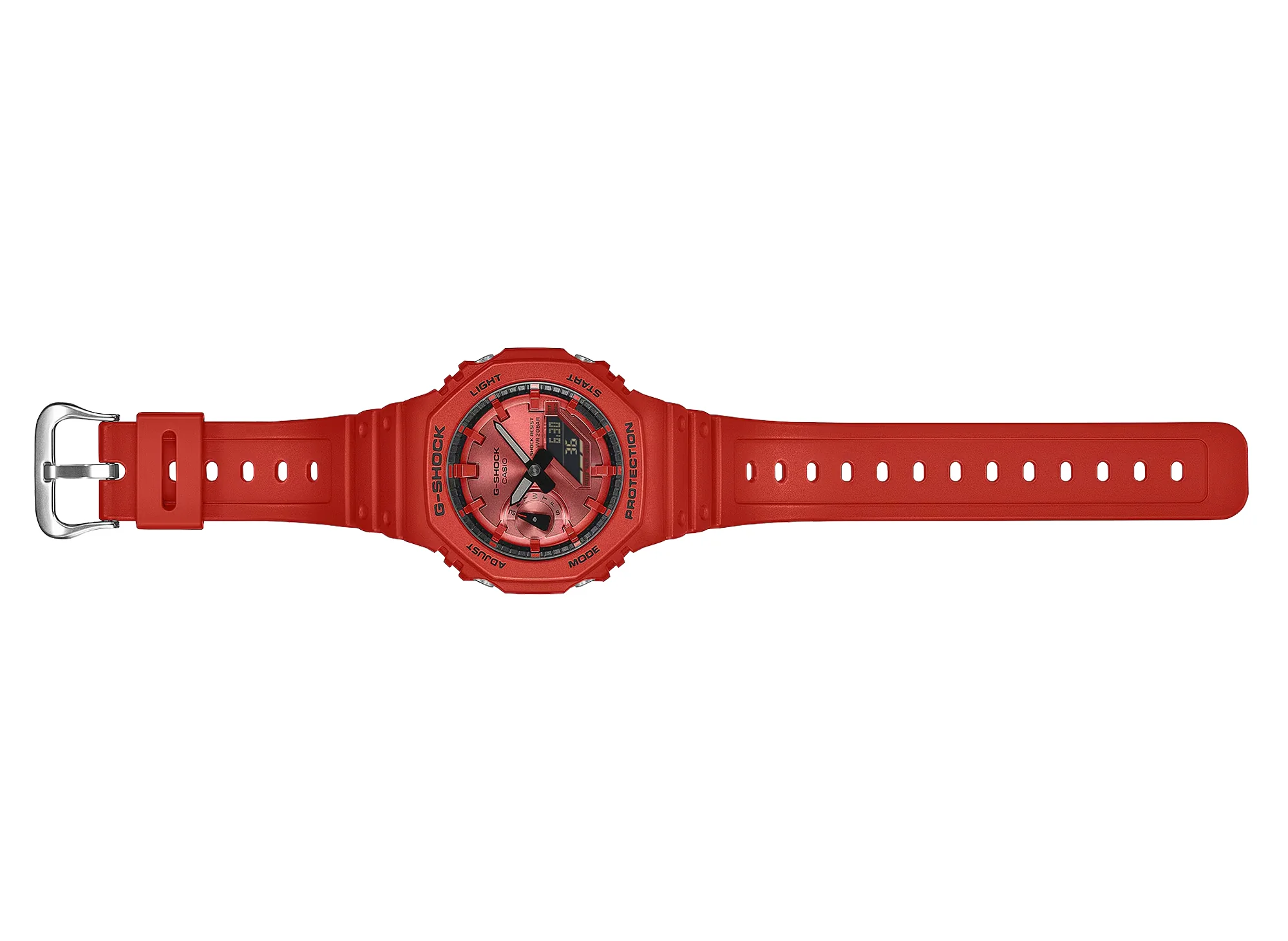 Casio G-Shock 2100 Series GA2100RRB-4A Watch - Image 2