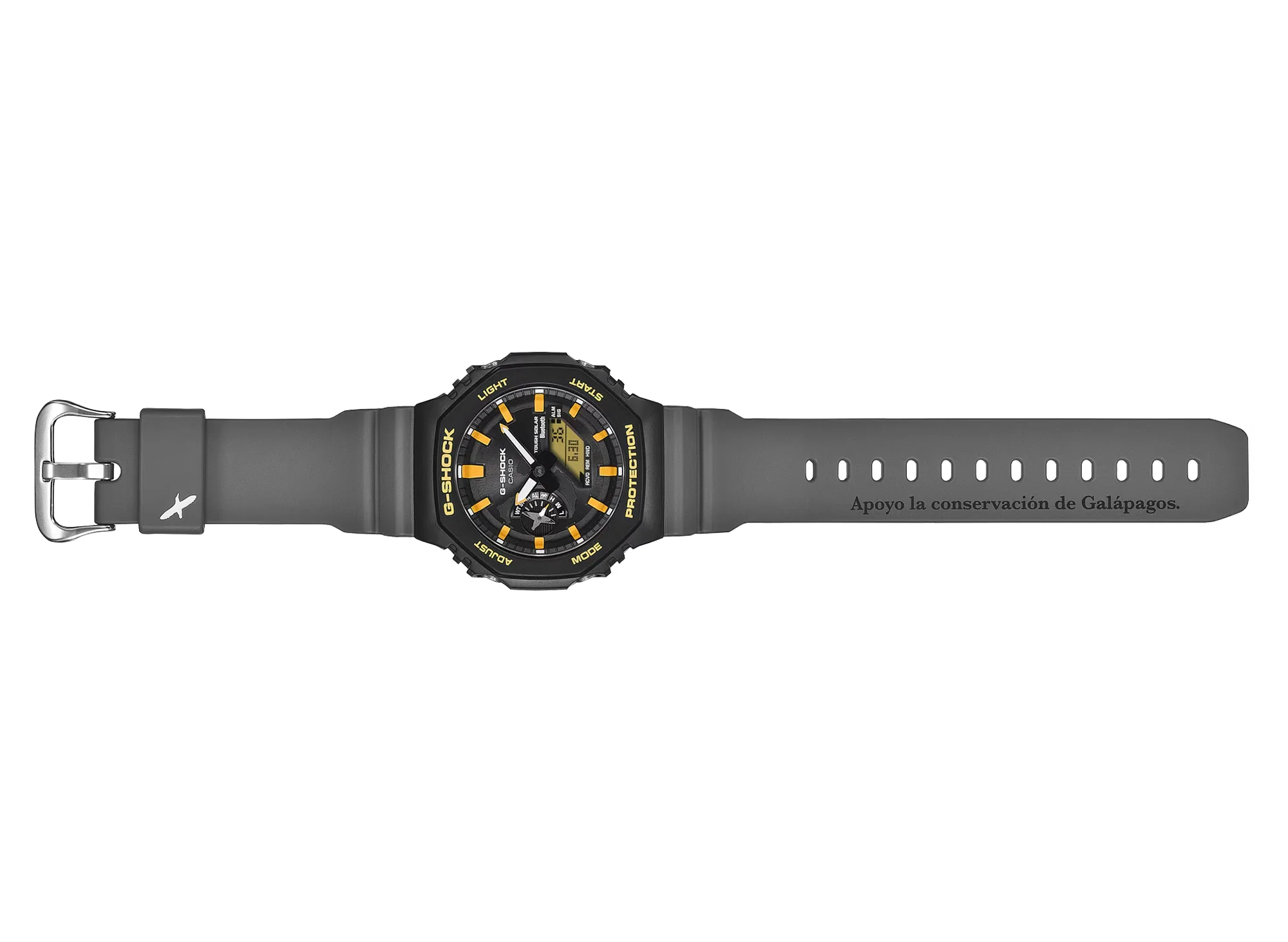 Casio G-Shock 2100 Series GAB2100DF-1A Watch 'Charles Darwin Foundation' in Black - Image 2