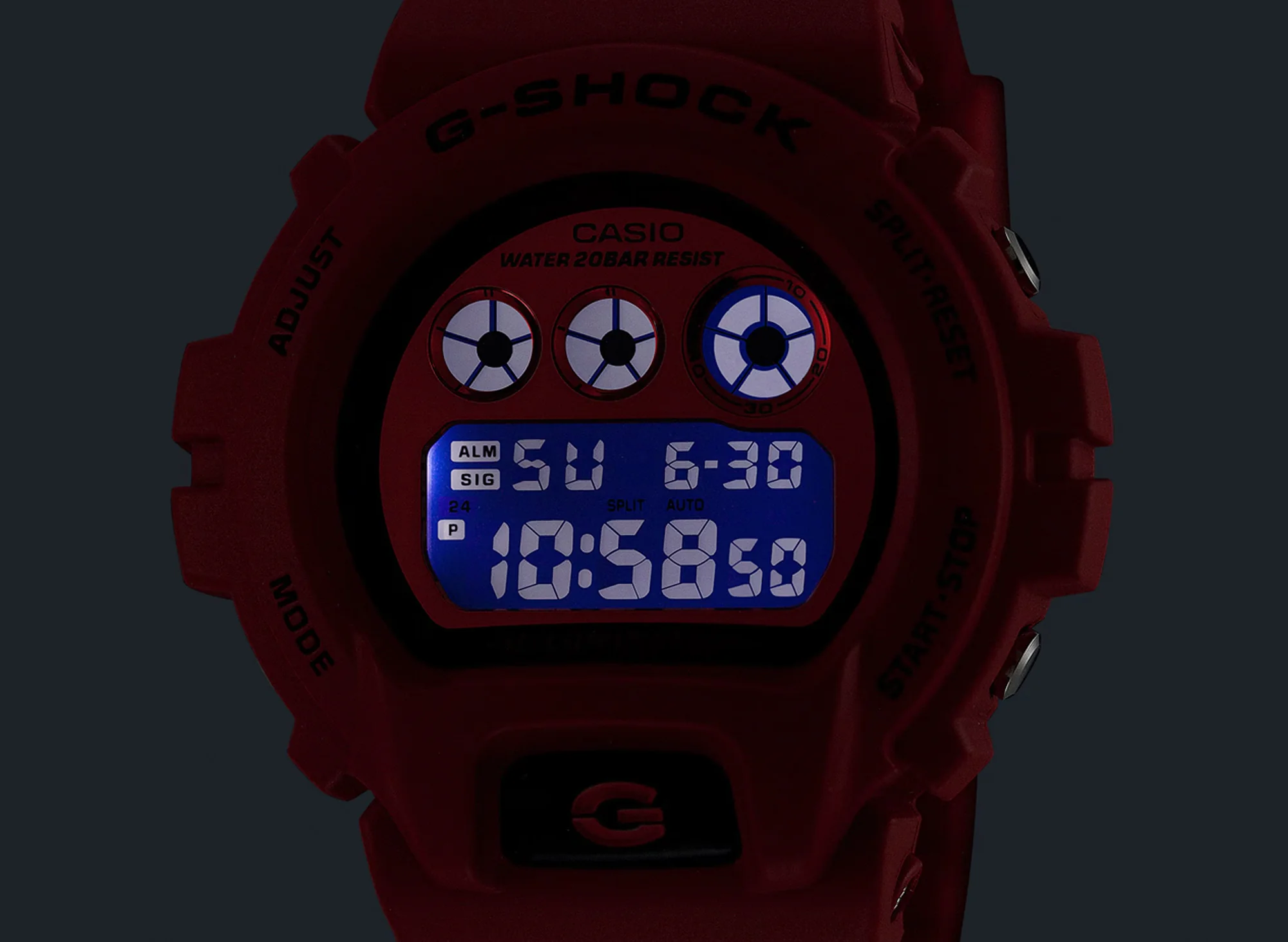 Casio G-Shock 6900 Series DW6900RRB-4 Watch - Image 3