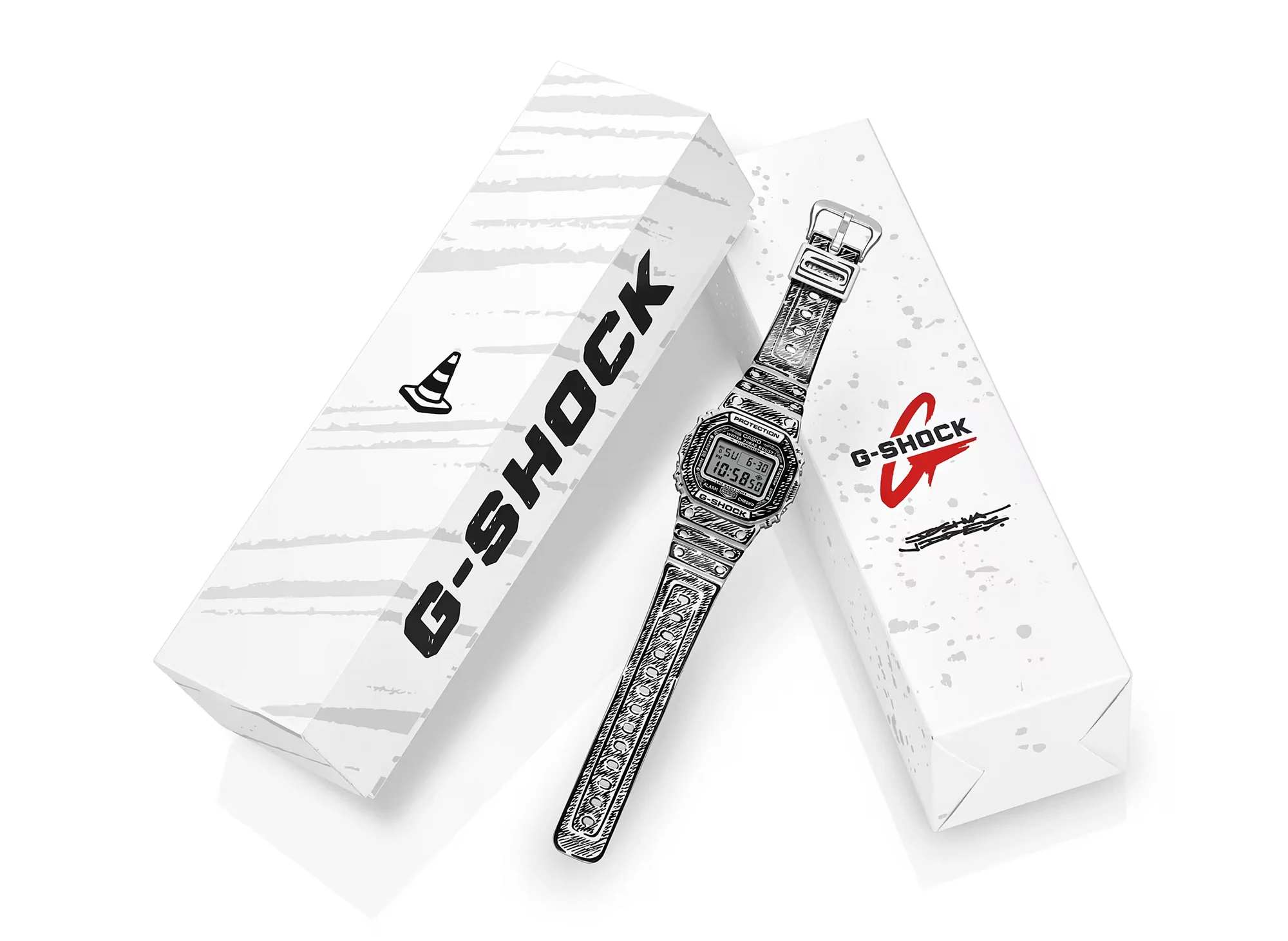 Casio Joshua Vides G-Shock DW5600JV-7 Watch - Image 3