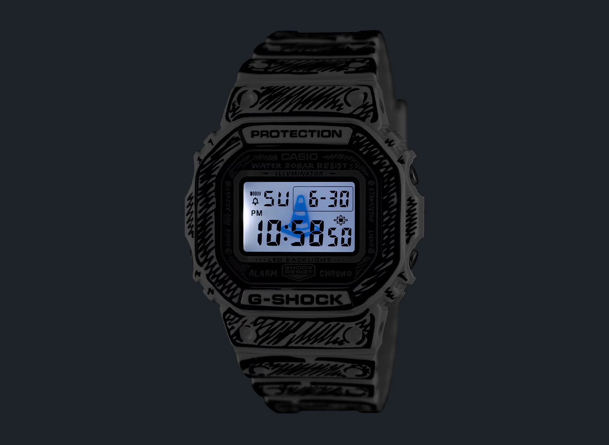 Casio Joshua Vides G-Shock DW5600JV-7 Watch - Image 4
