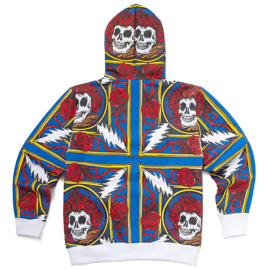 Chinatown Market Border Bandana Hoodie - Image 2
