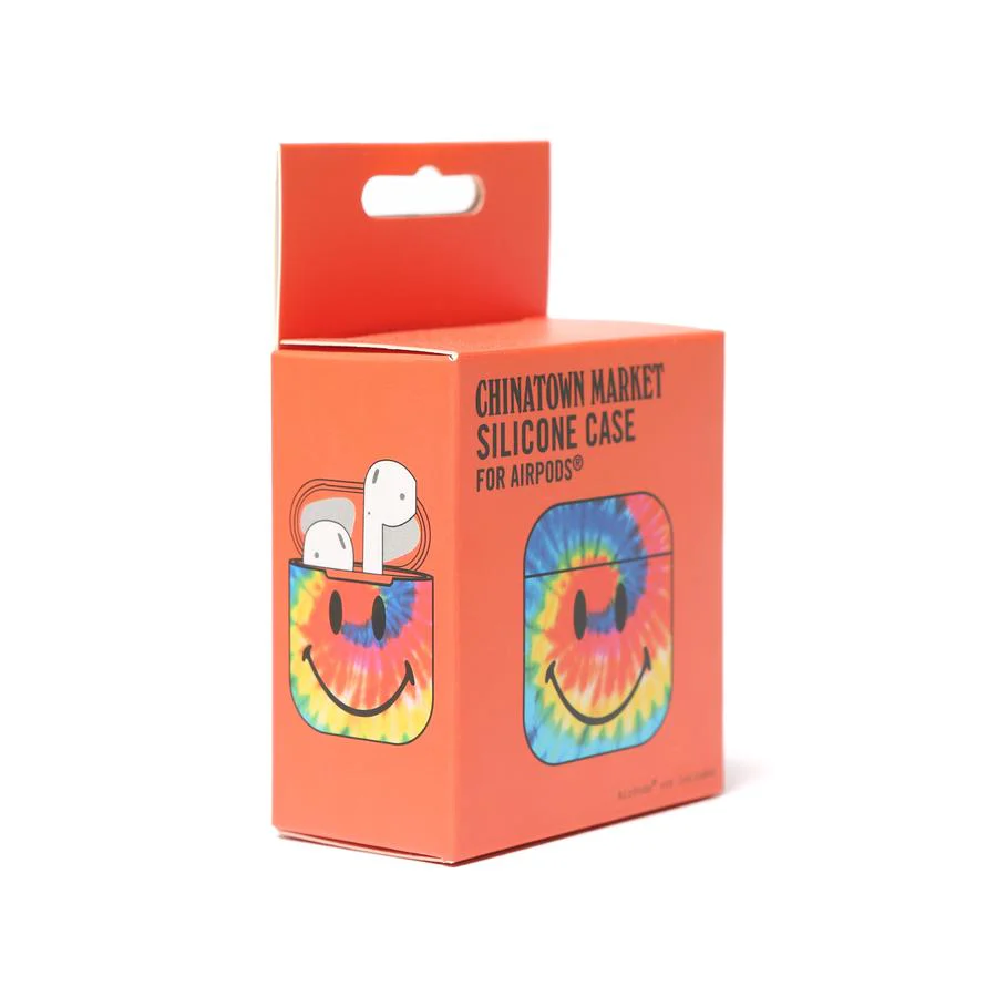 Chinatown Market Smiley Tie Dye AirPods Case - Image 2