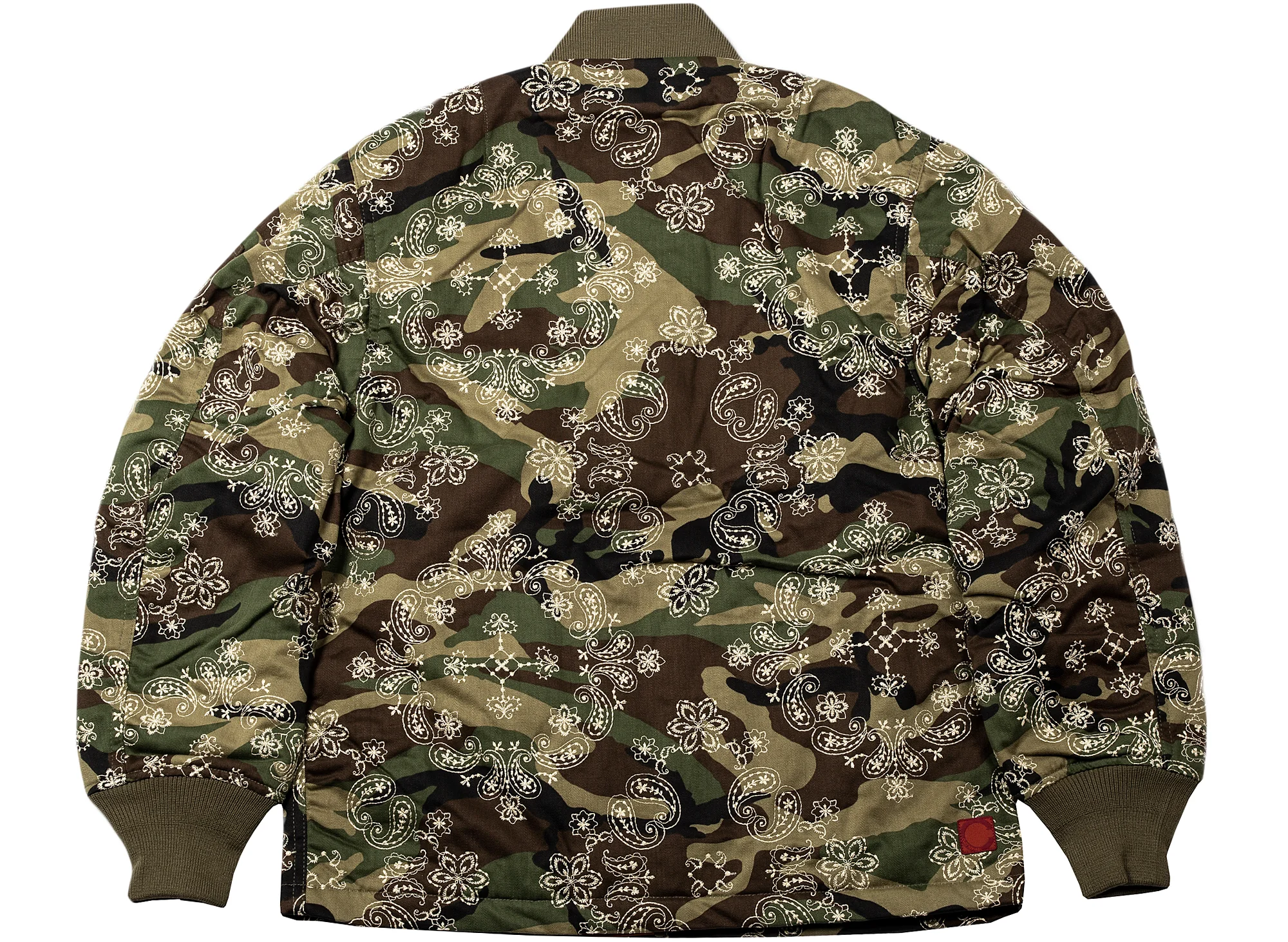 Clot Embroider Paisley Camo MA-1 - Image 4