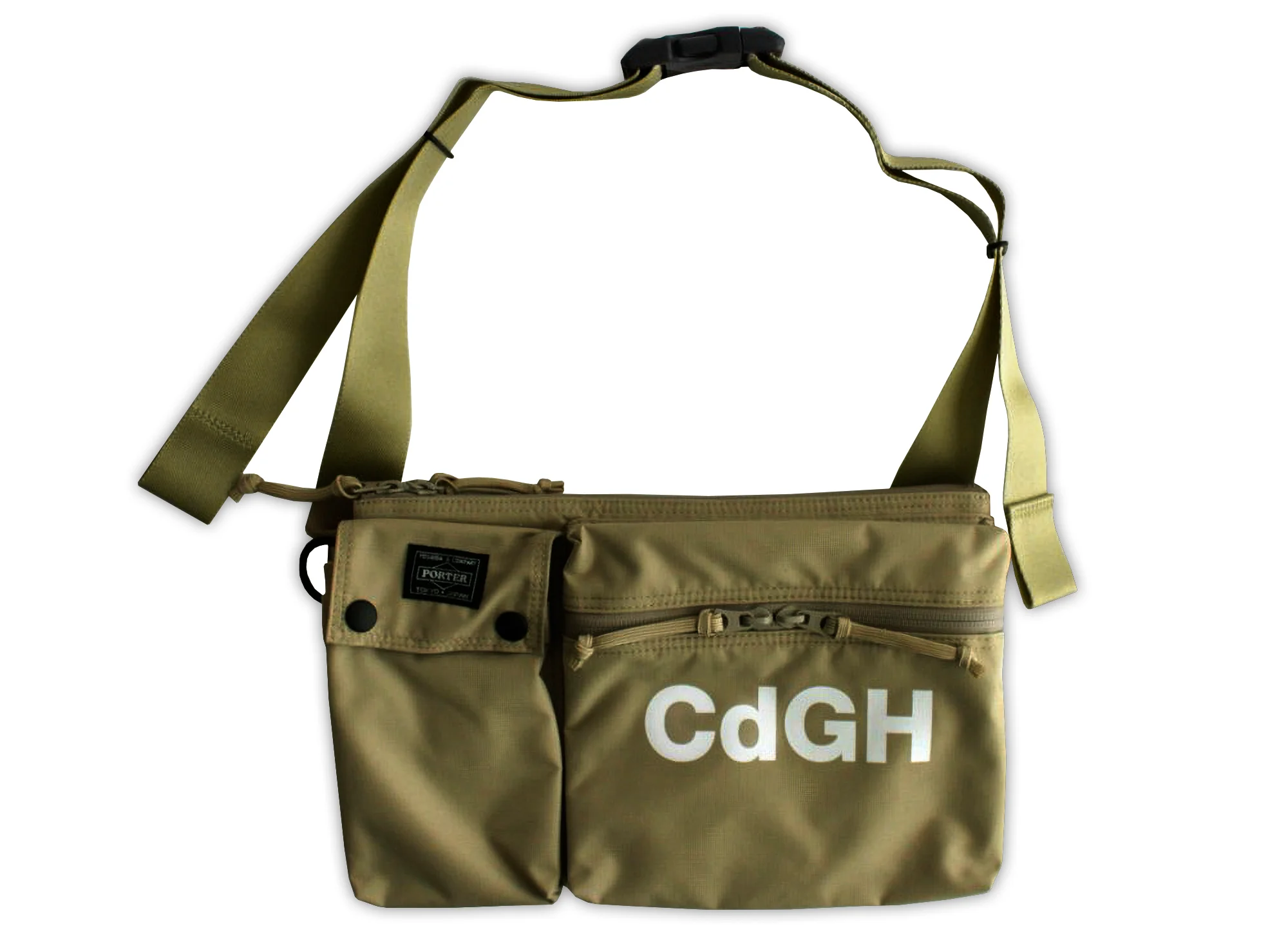 Comme des Garçon Homme x Porter Ripstop Nylon Crossbody Bag