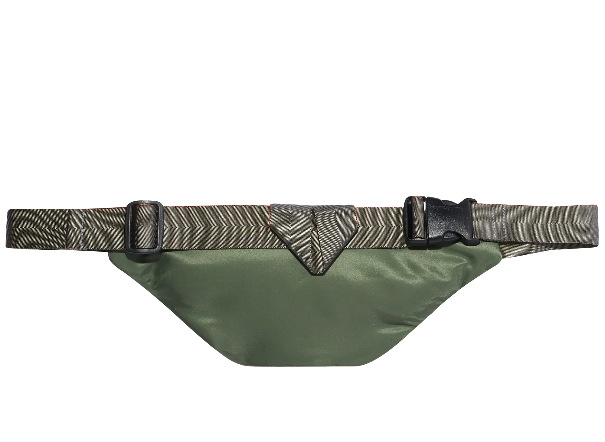 Comme des Garçon Nylon Twill Crossbody Pouch in Olive - Image 2