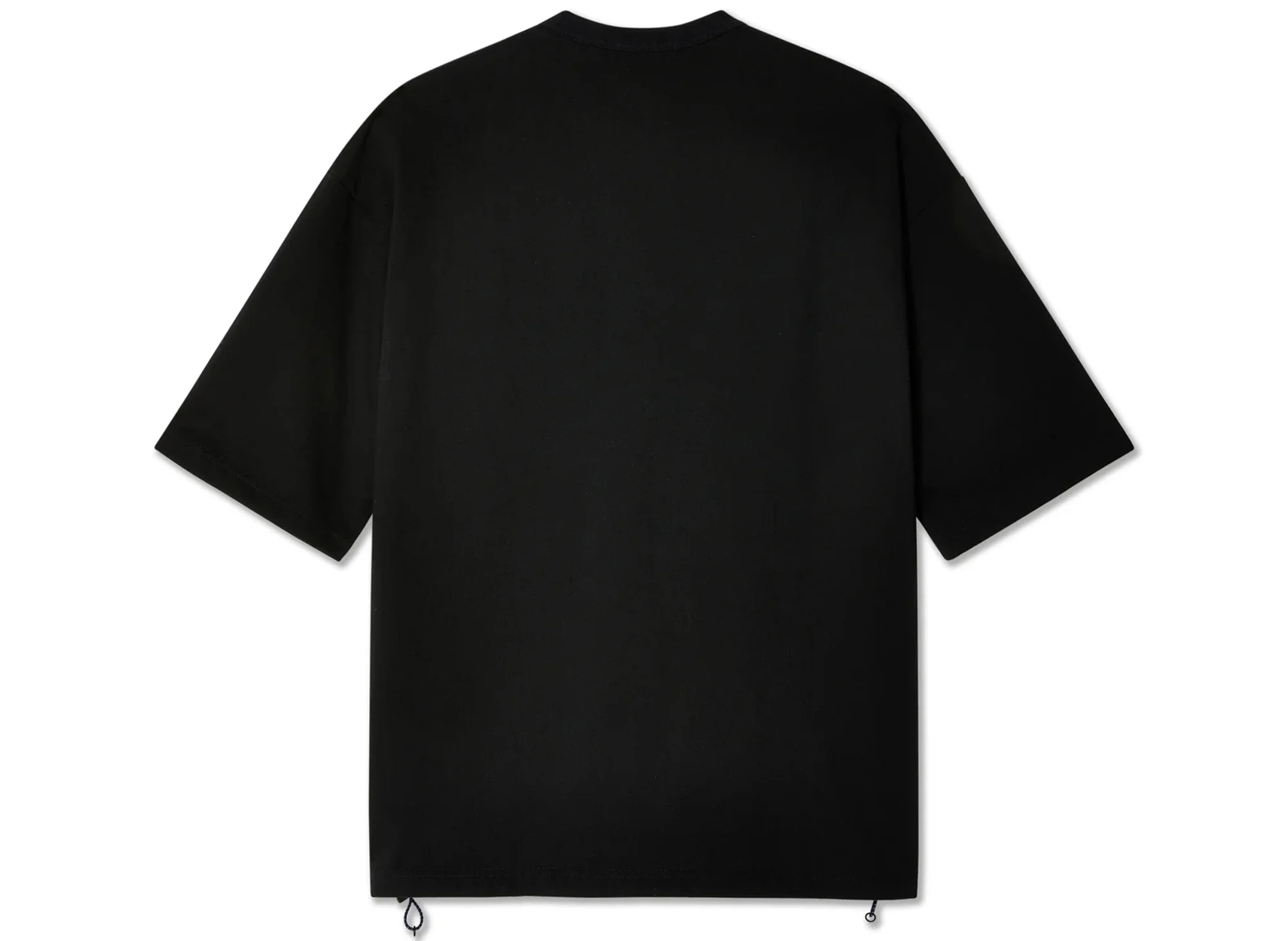 Comme des Garçons HOMME Adjustable Waist Pocket T-Shirt in Black - Image 2
