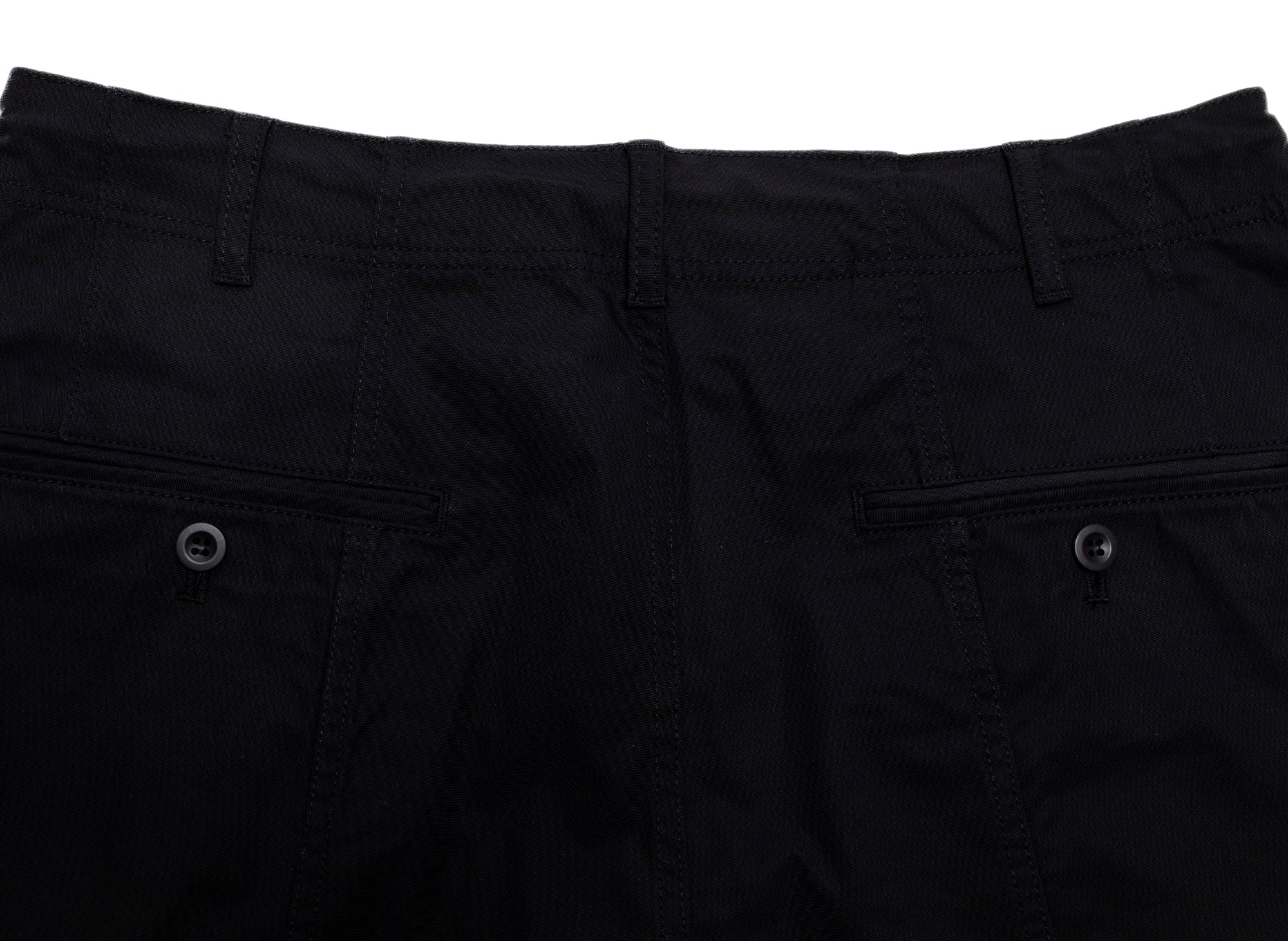 Comme des Garçons HOMME Drop Crotch Capri Nylon Pants - Image 2