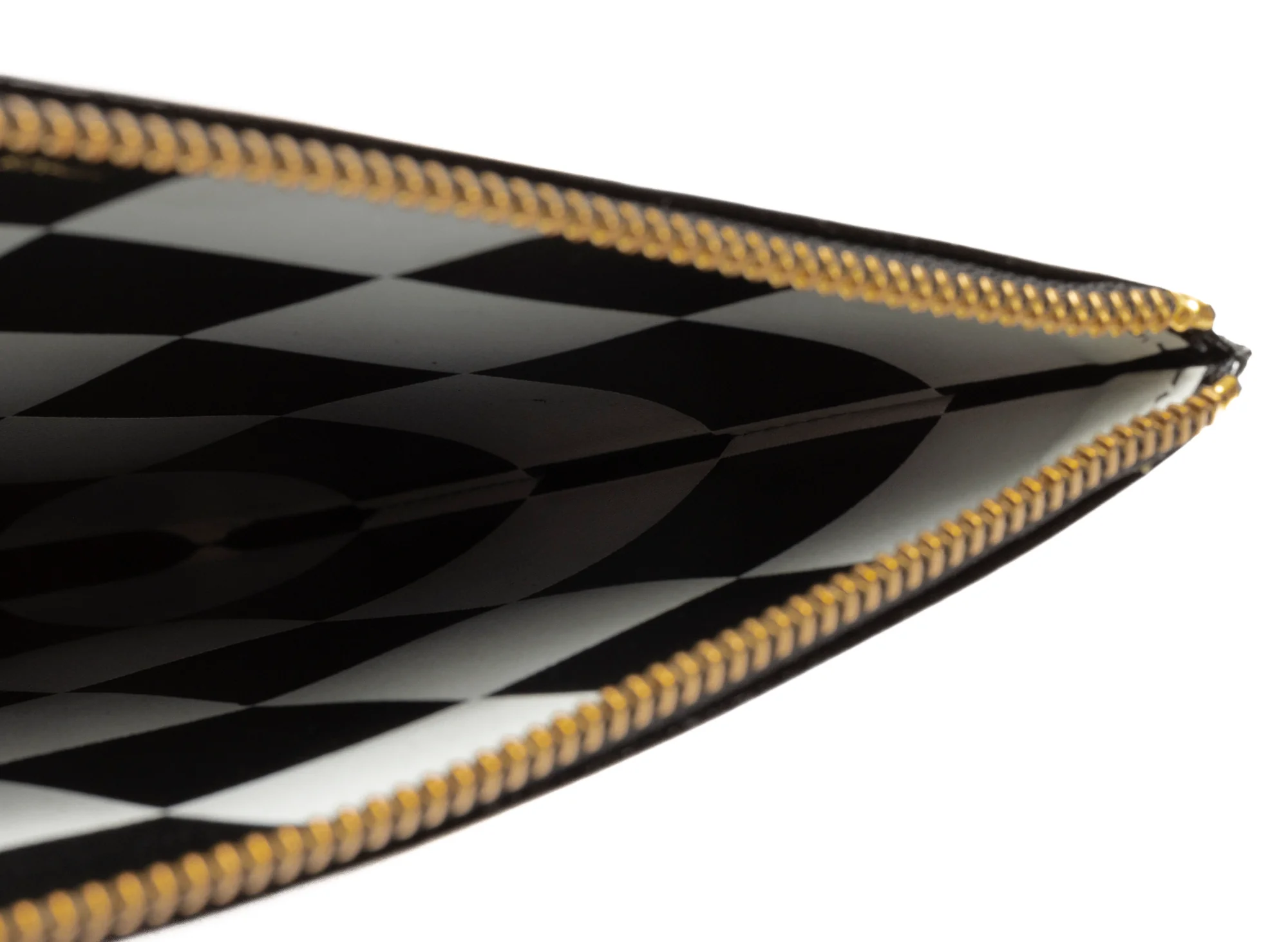 Comme des Garçon Glossy Checkered Print SA5100 Wallet - Image 2