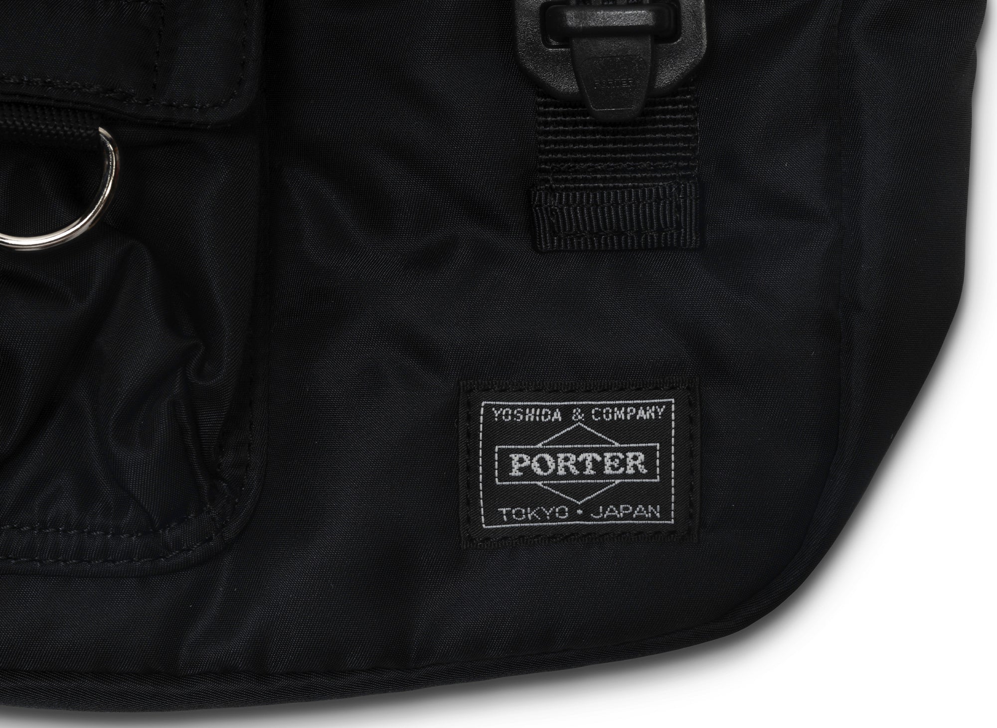 Comme des Garçon HOMME Porter Nylon Cross Body Bag - Image 2