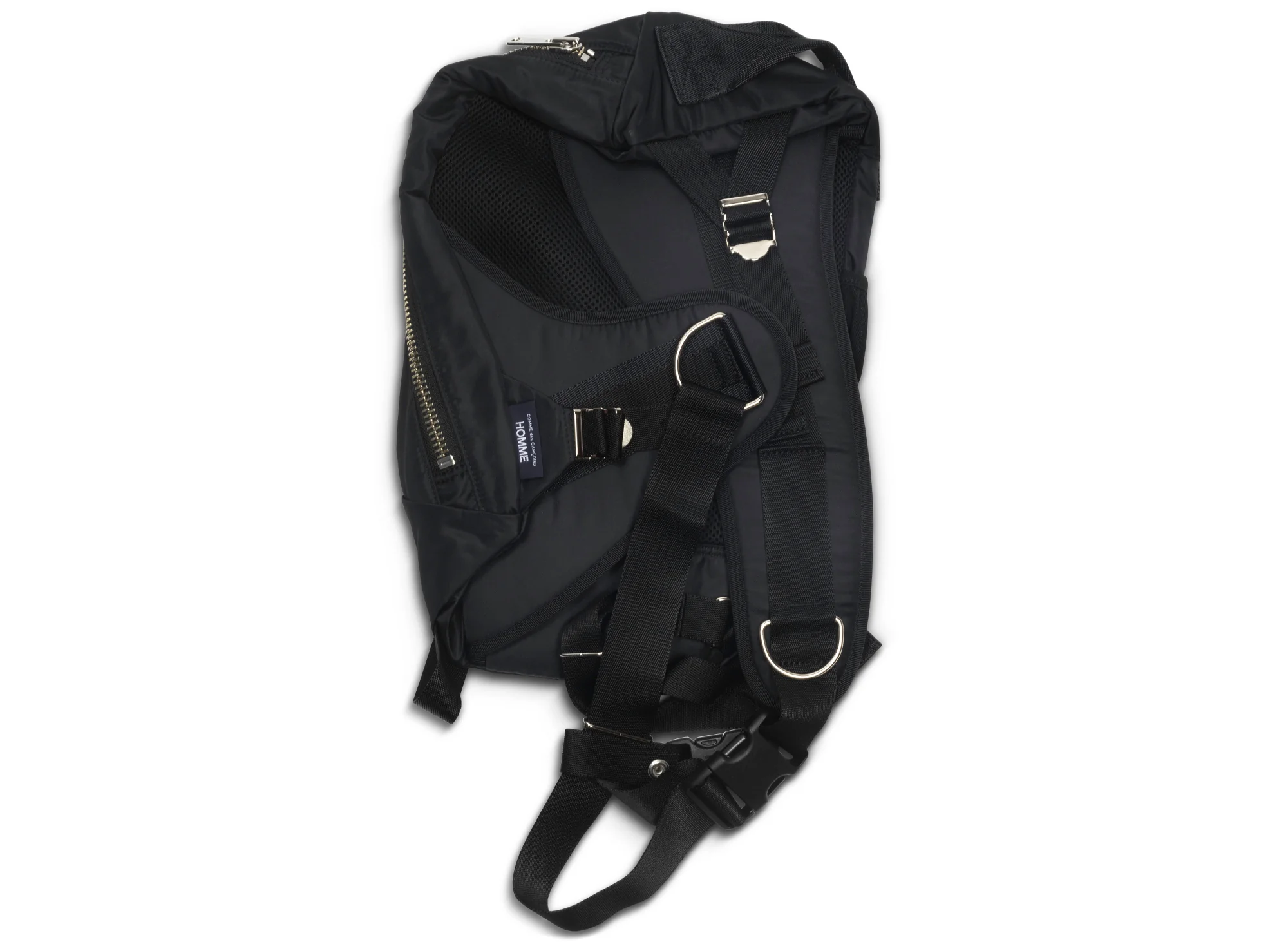 Comme des Garçon HOMME Porter Nylon Zip Bag - Image 2