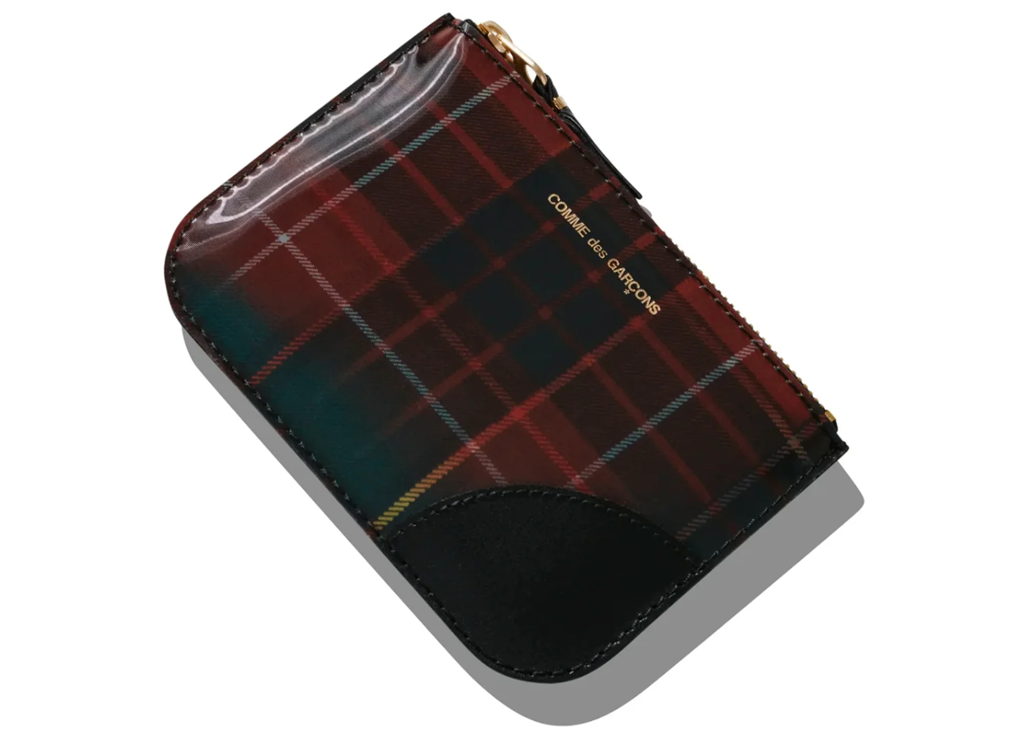 Comme des Garçon Lenticular Tartan SA8100 Wallet 'Red/Green' - Image 3