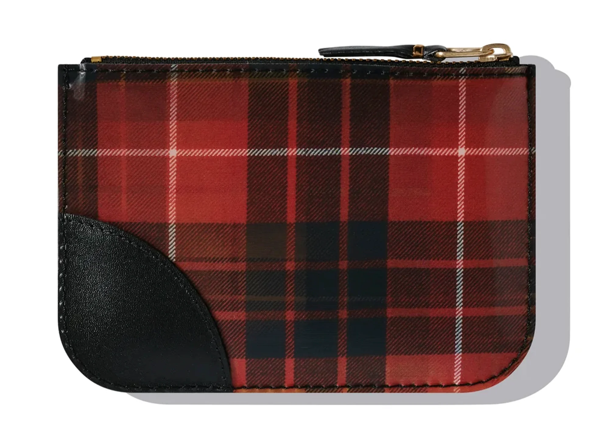 Comme des Garçon Lenticular Tartan SA8100 Wallet 'Red/Yellow' - Image 2