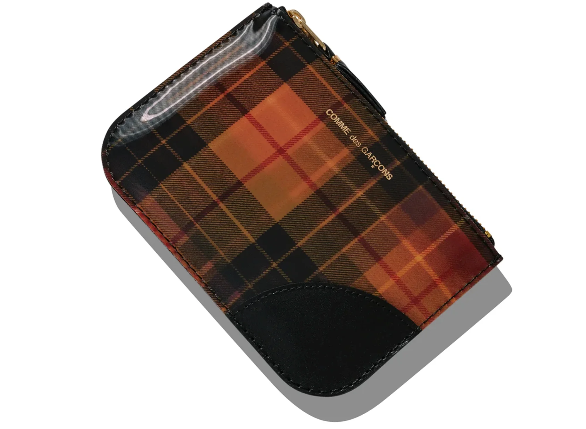 Comme des Garçon Lenticular Tartan SA8100 Wallet 'Red/Yellow' - Image 3