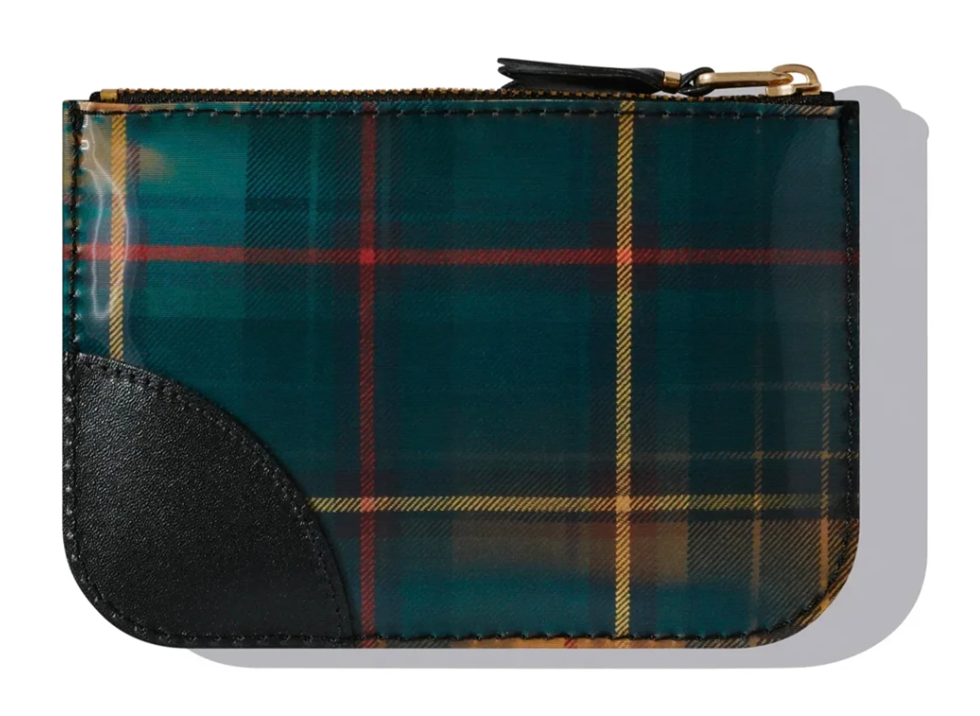 Comme des Garçon Lenticular Tartan SA8100 Wallet 'Yellow/Green' - Image 2