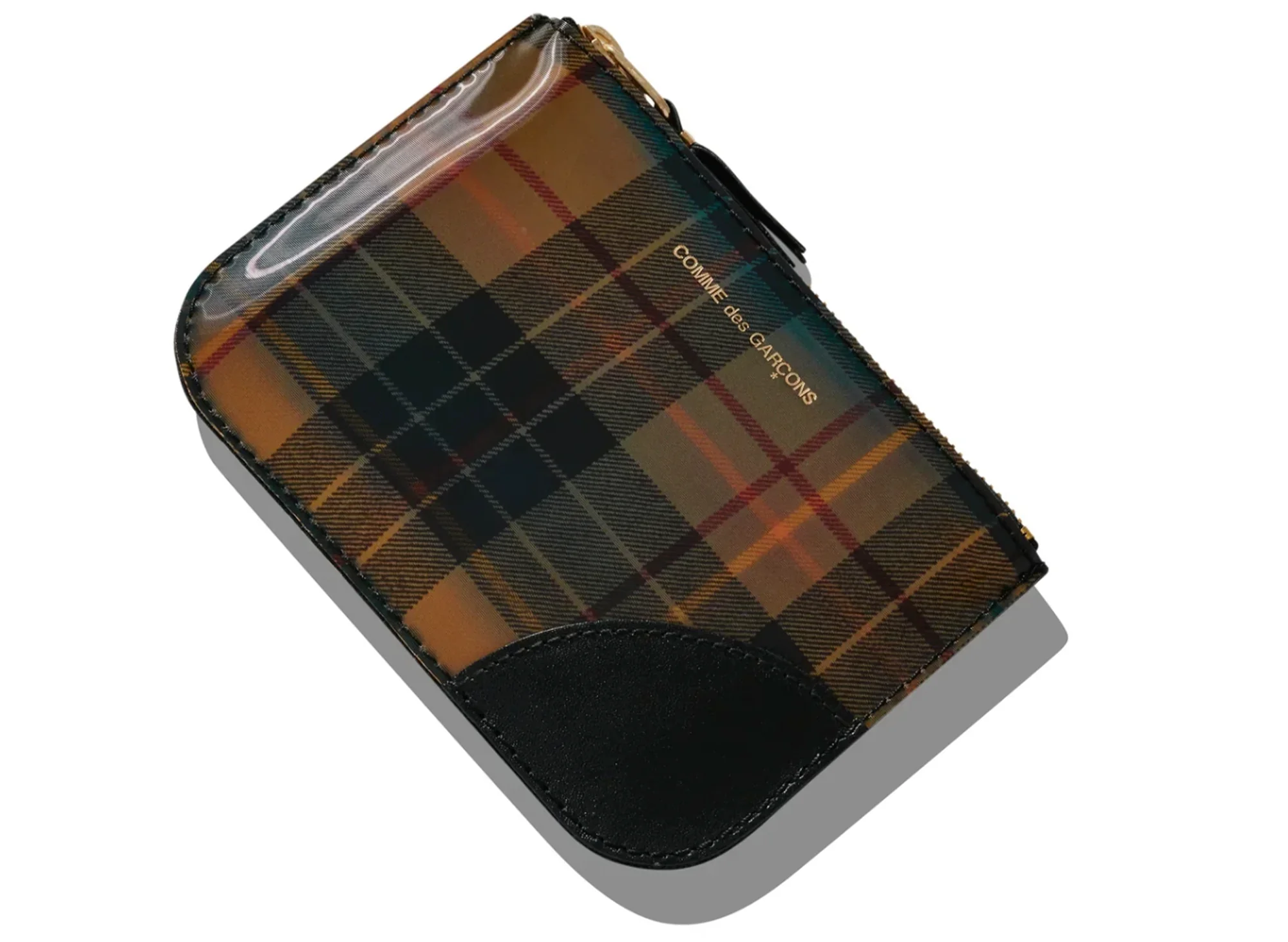 Comme des Garçon Lenticular Tartan SA8100 Wallet 'Yellow/Green' - Image 3