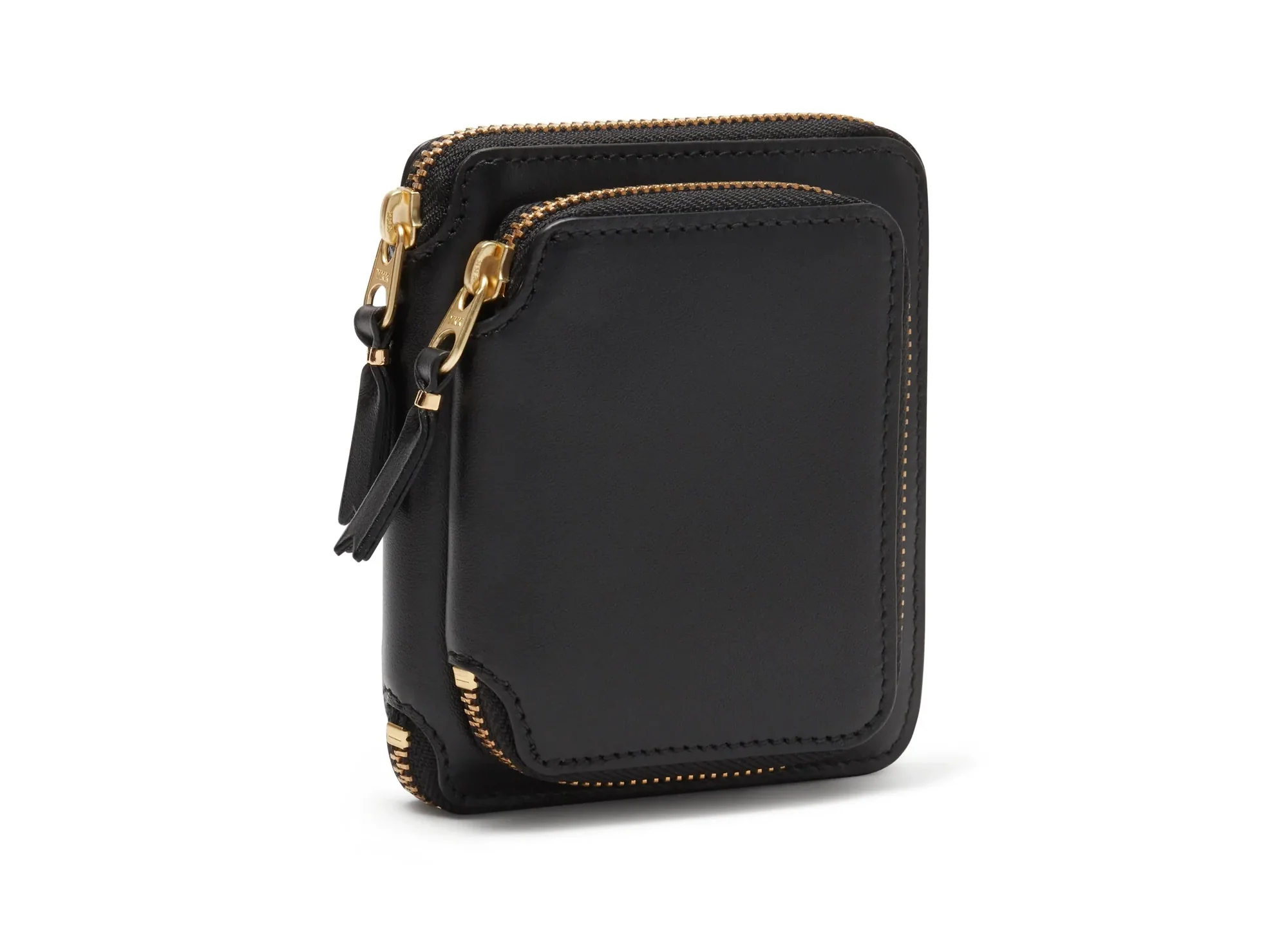 Comme des Garçon Outside Pocket SA2100 Wallet in Black - Image 3