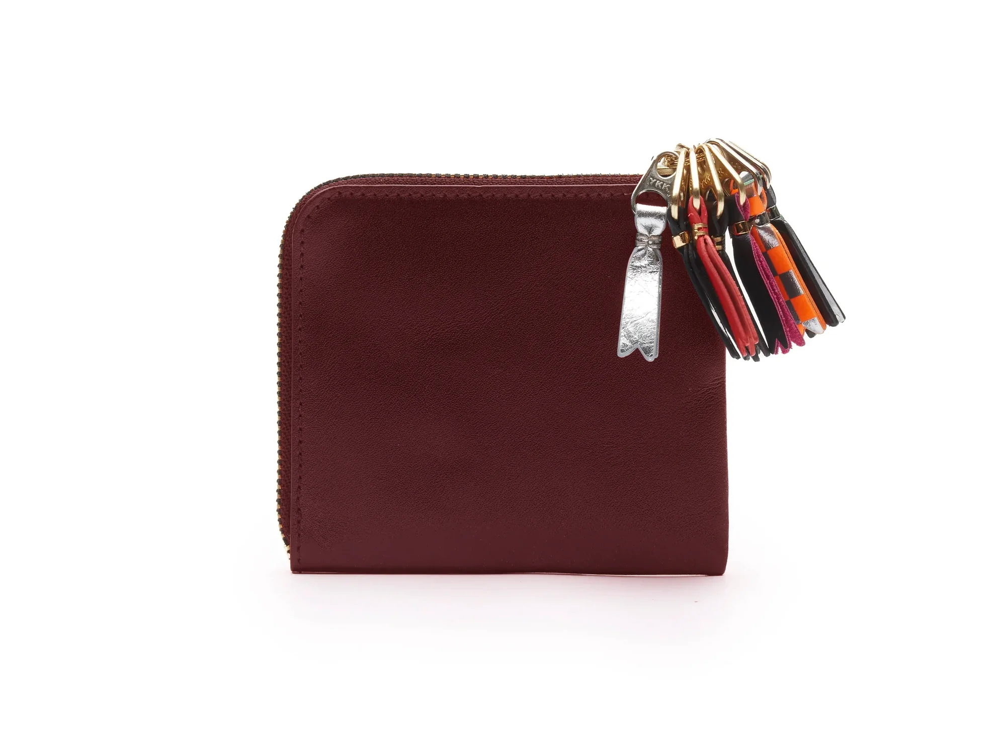 Comme des Garçon SA3100 Zipper Pull Wallet in Red - Image 2