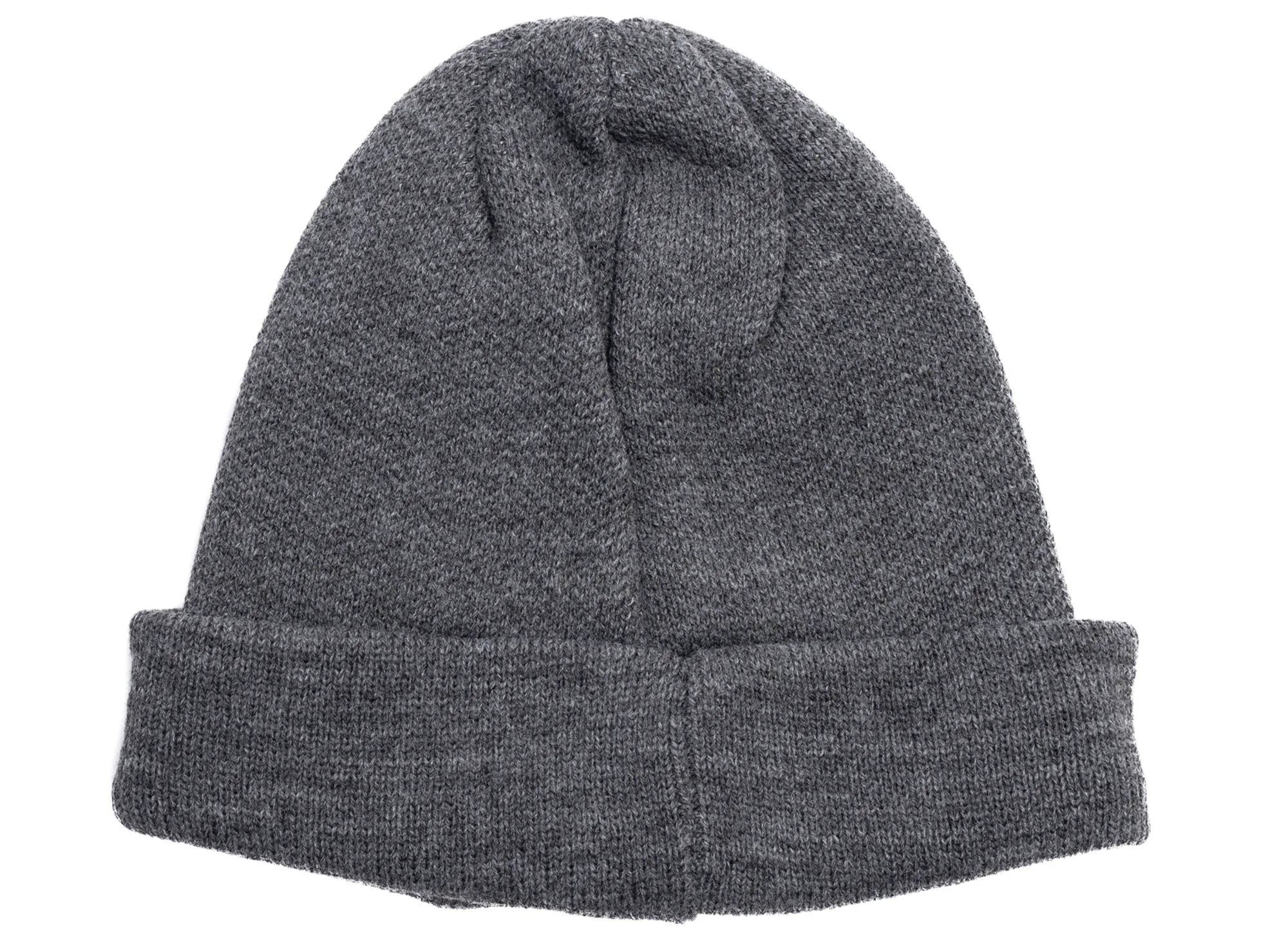 Comme des Garçon SHIRT Live Free Jacquard Beanie in Grey - Image 2