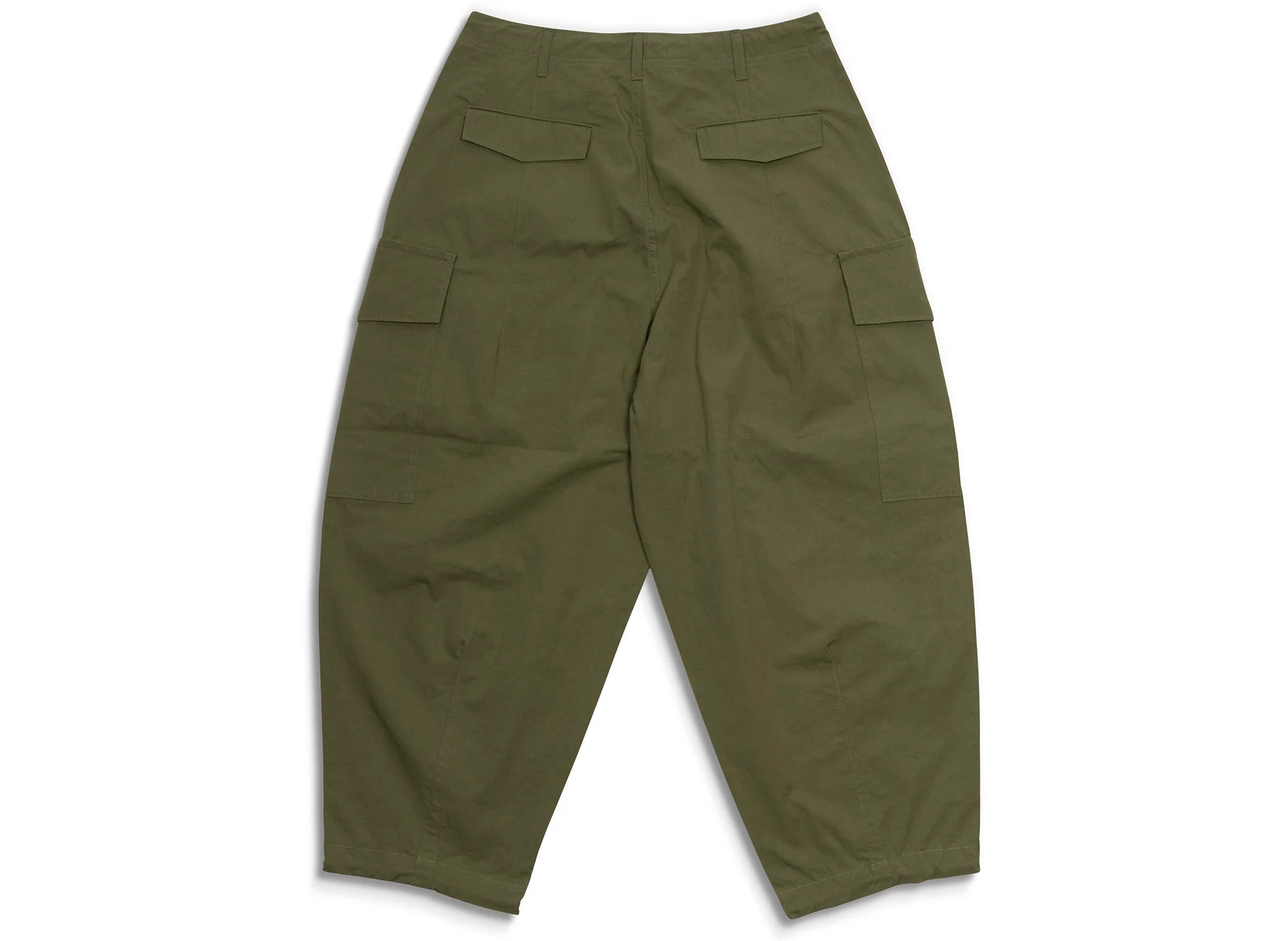 Comme des Garçons HOMME Cargo Pants in Olive - Image 3