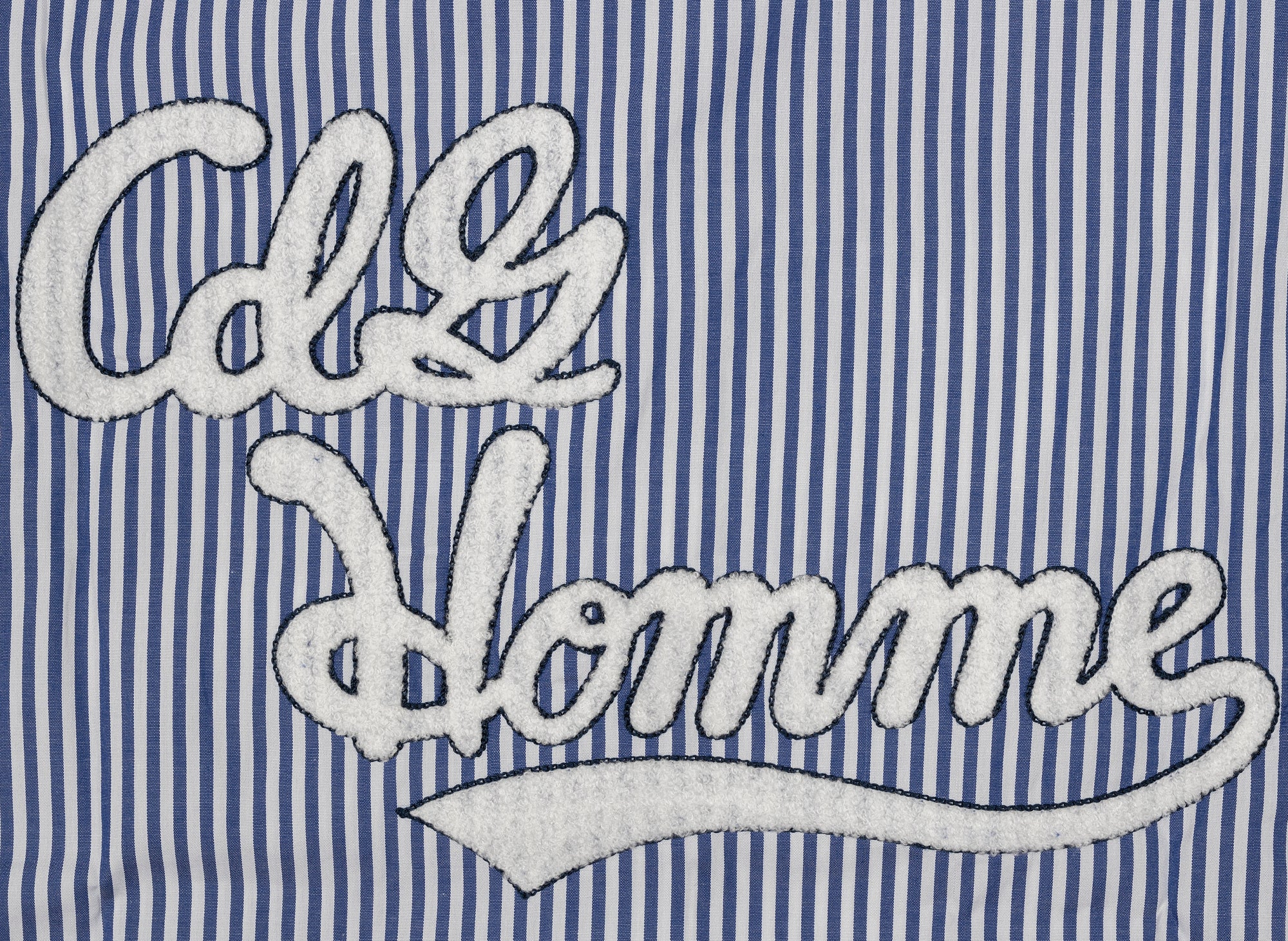 Comme des Garçons HOMME Chenille Button Up Shirt - Image 3