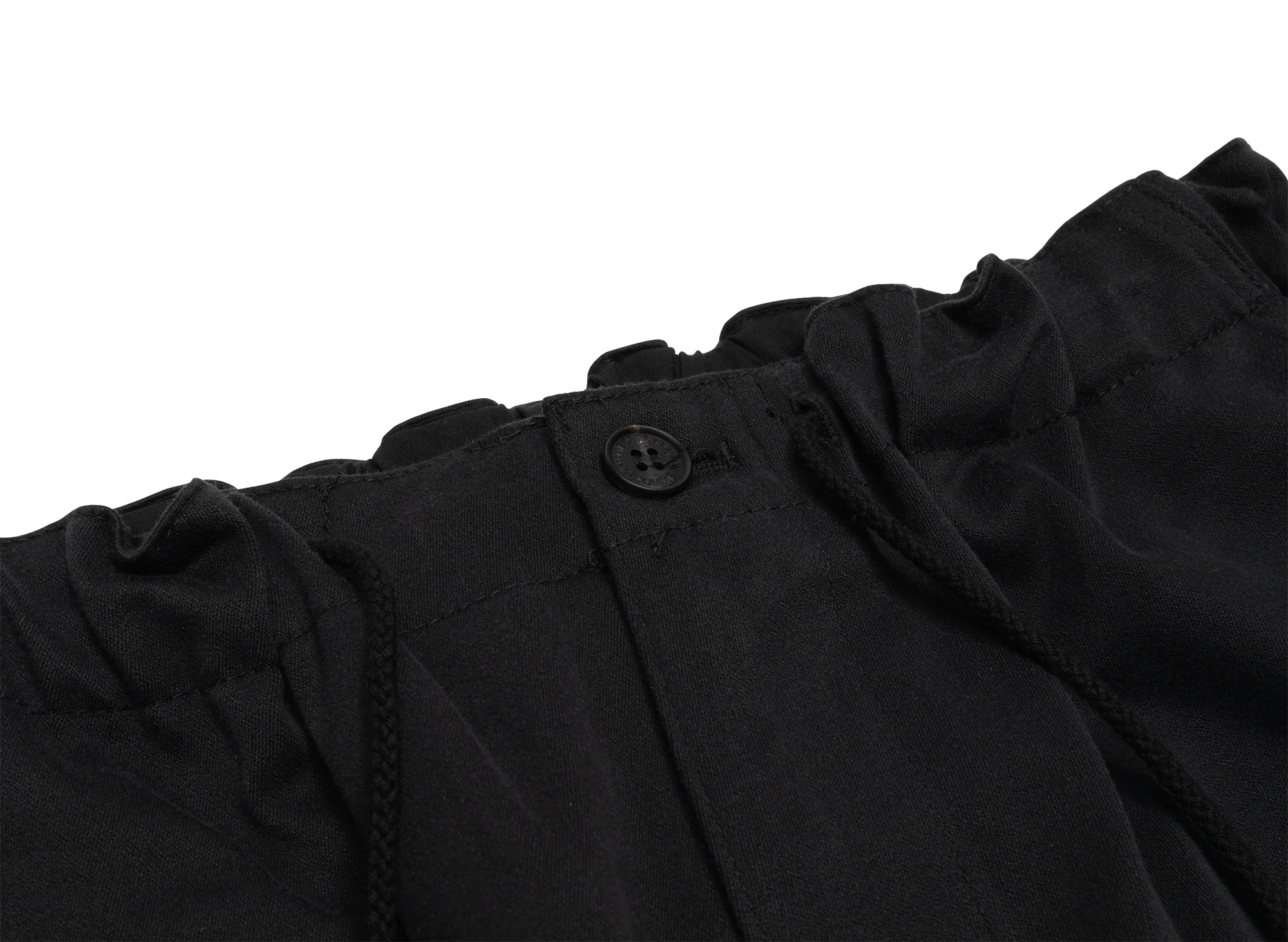 Comme des Garçons HOMME Cotton Twill Pant in Black - Image 3