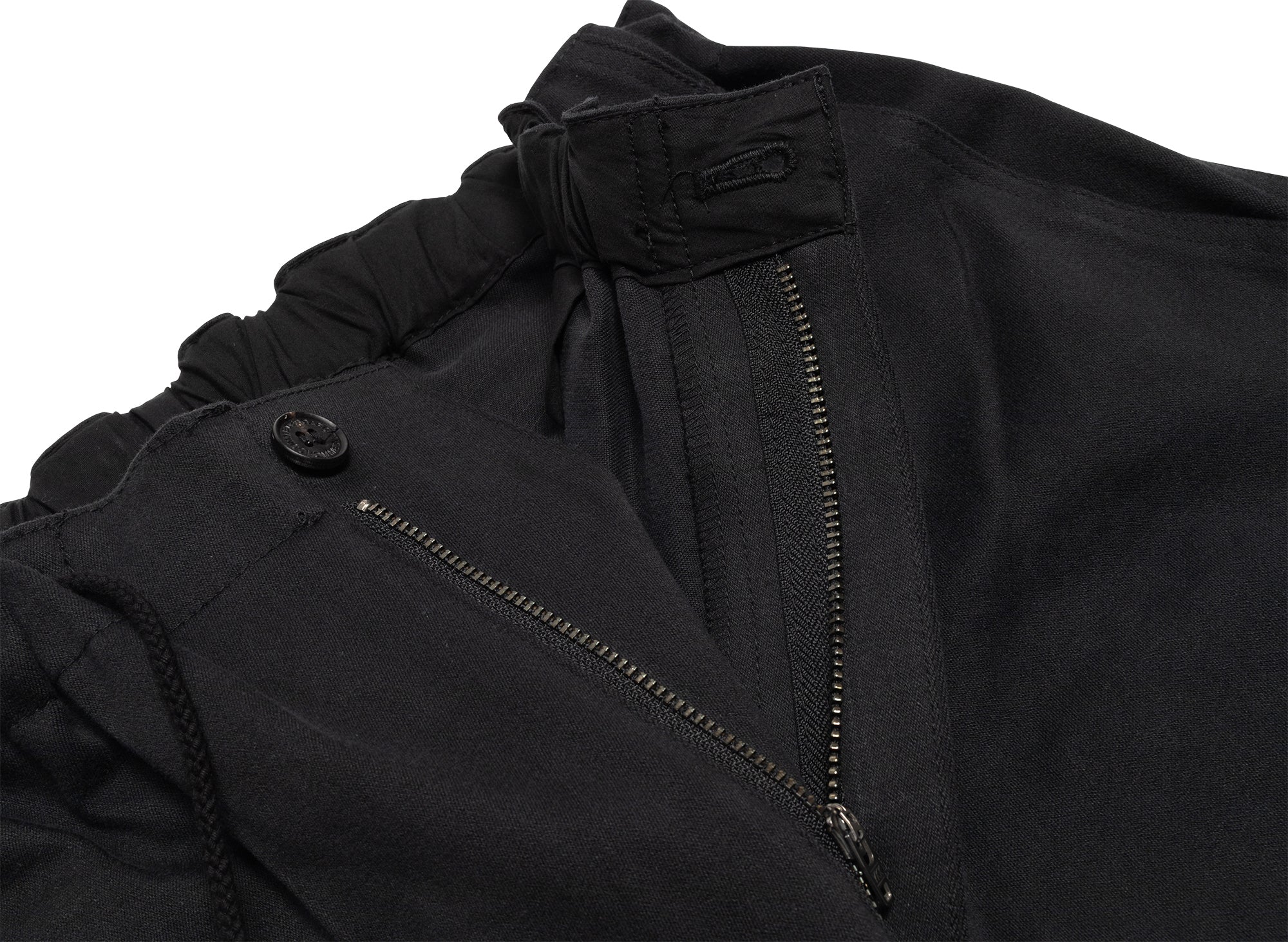 Comme des Garçons HOMME Cotton Twill Pant in Black - Image 4