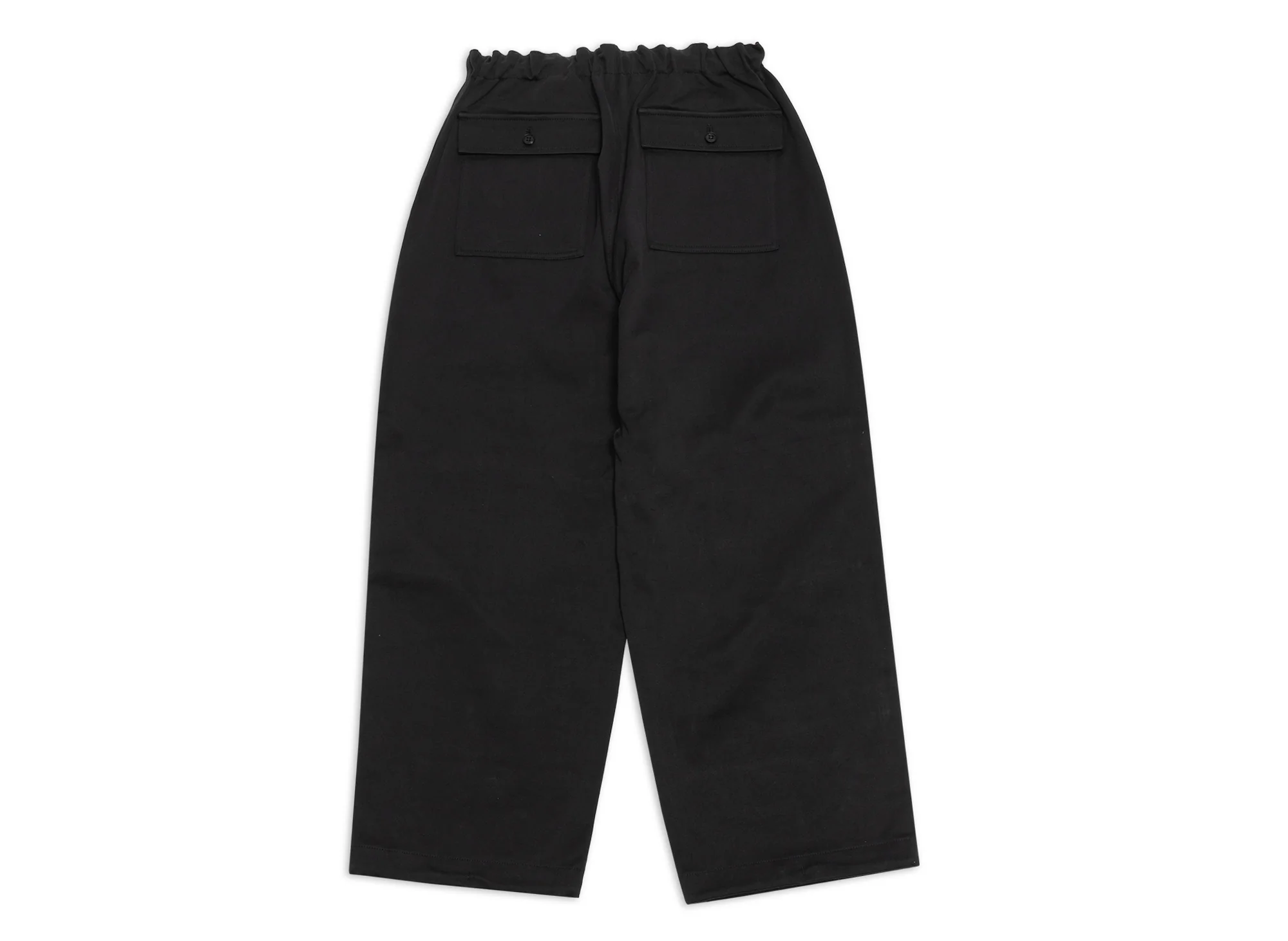 Comme des Garçons HOMME Cotton Twill Pant in Black - Image 6