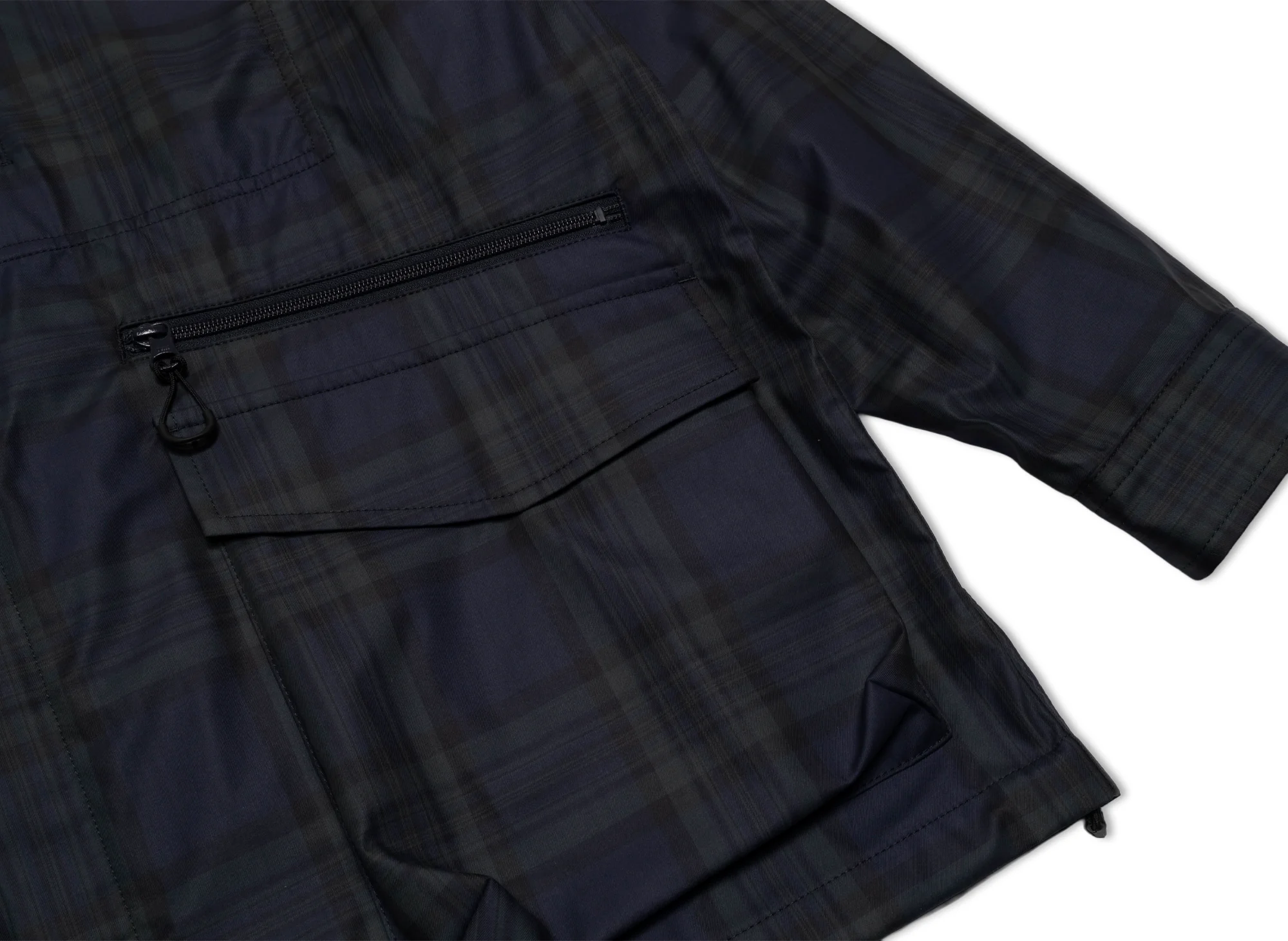 Comme des Garçons HOMME Jacket in Navy / Green - Image 3