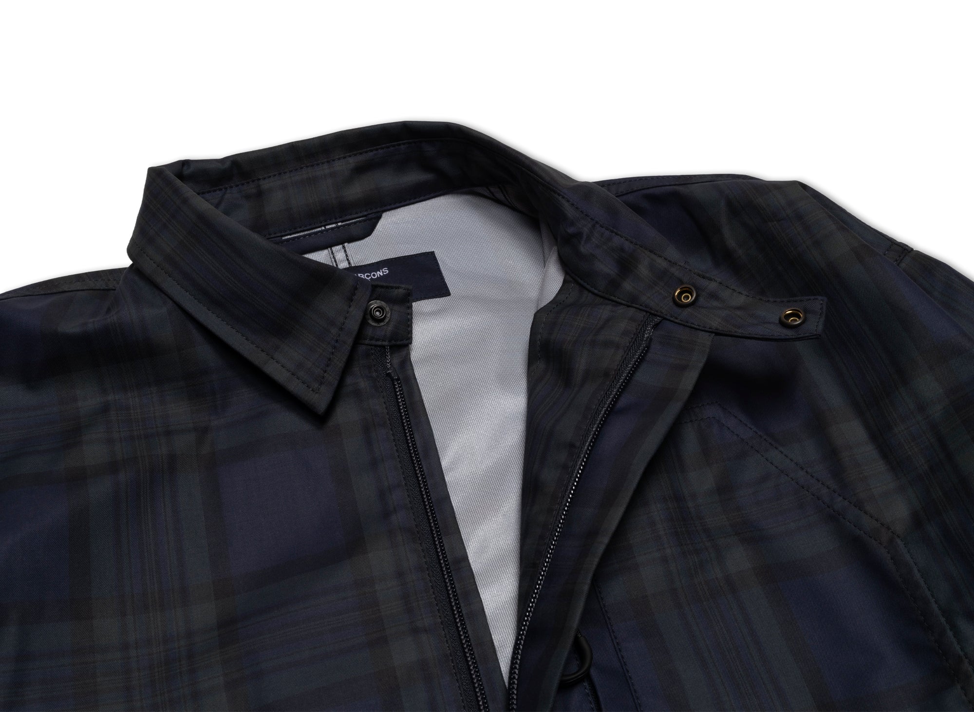 Comme des Garçons HOMME Jacket in Navy / Green - Image 4