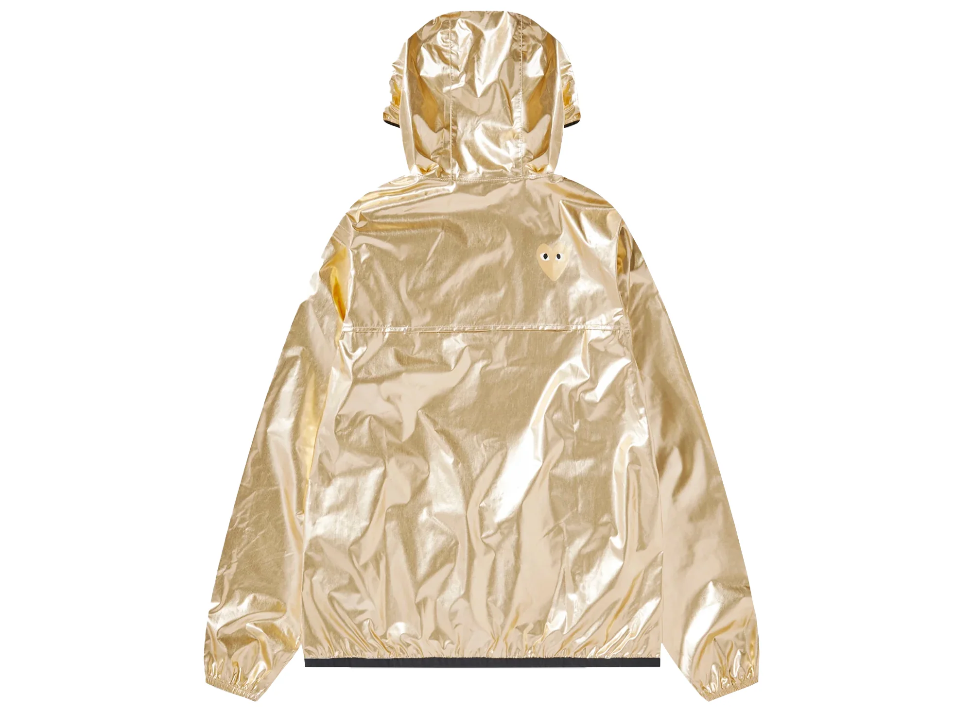 Comme des Garçons K-Way Full Zip Jacket in Gold - Image 2