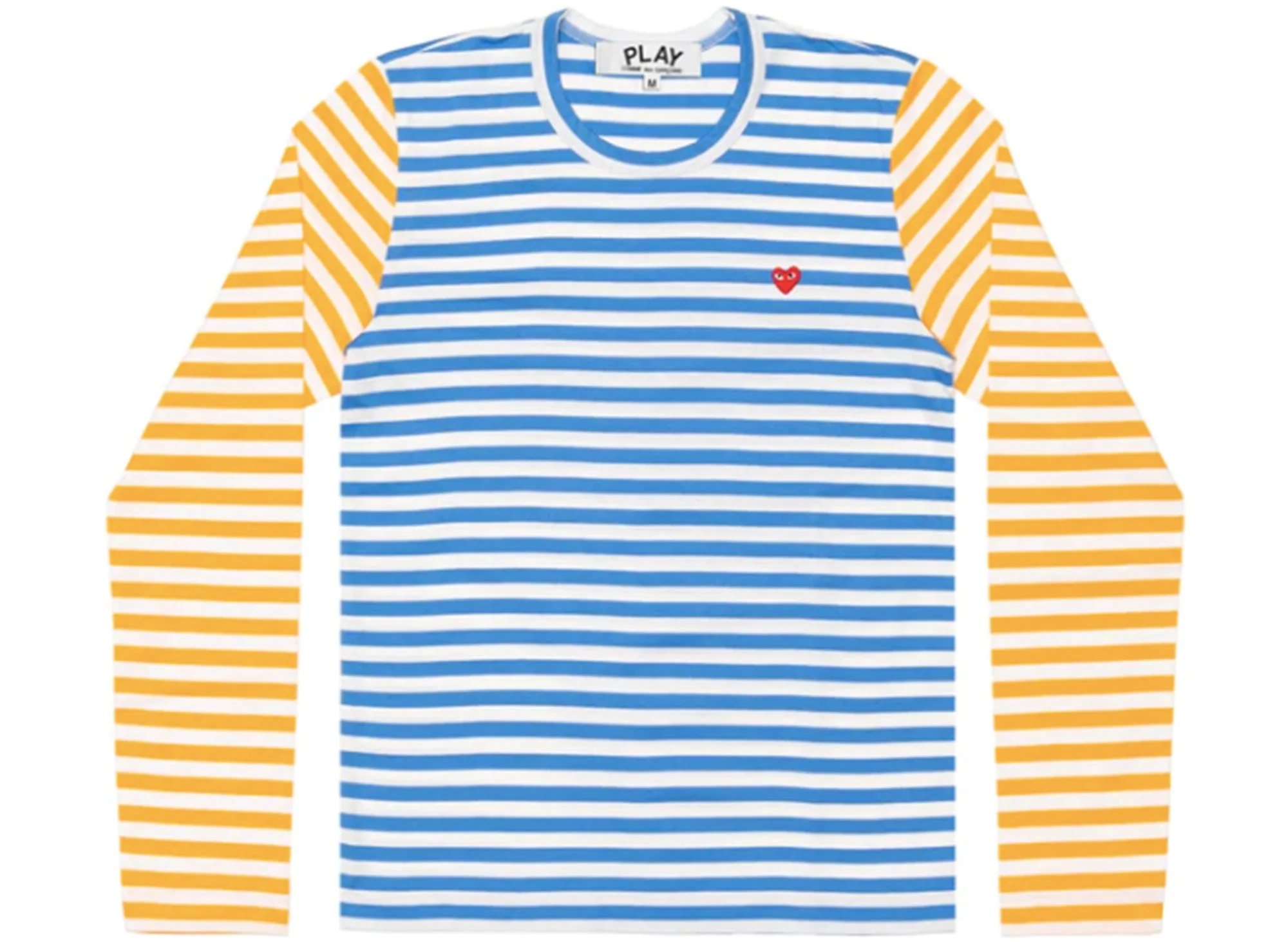 Comme des Garçons PLAY Bi-Colour Striped L/S Tee