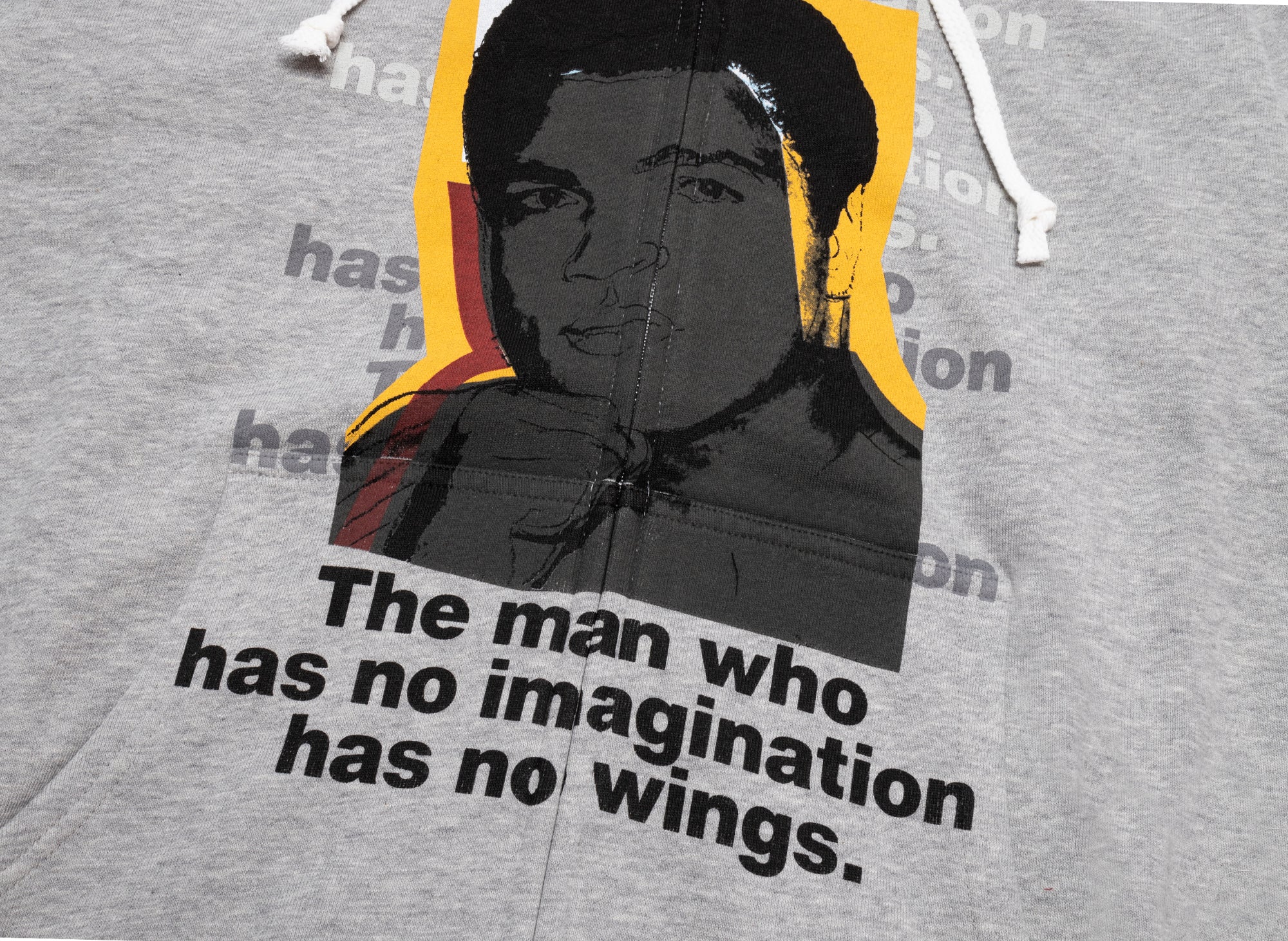Comme des Garçons SHIRT Andy Warhol Muhammed Ali Hoodie - Image 2