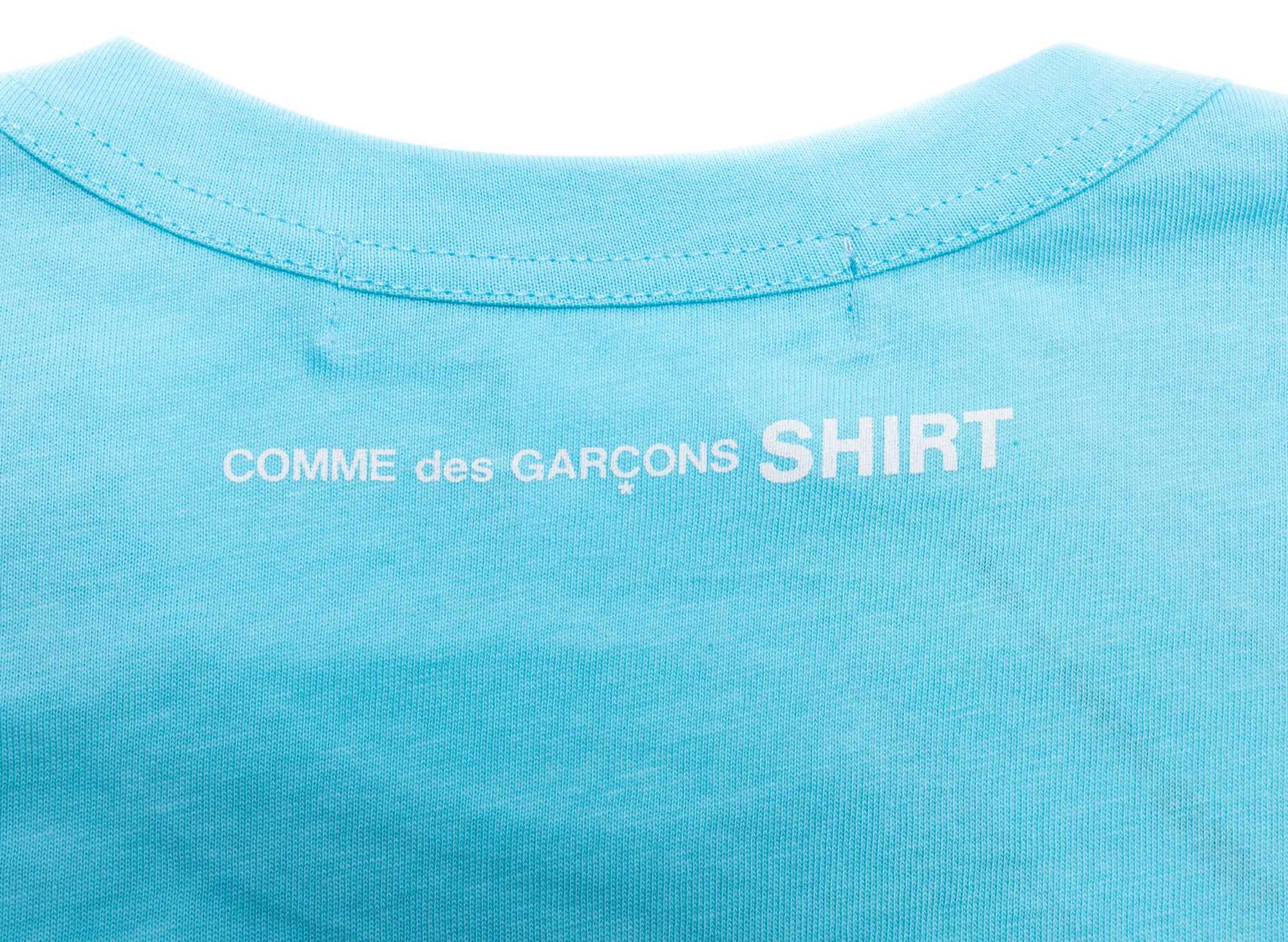 Comme des Garçons SHIRT L/S Knit T-Shirt in Blue - Image 2