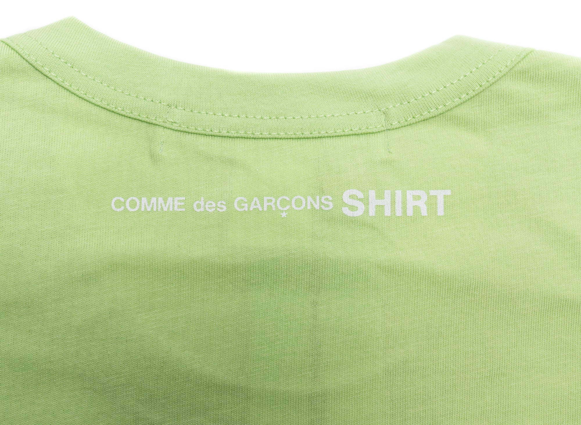 Comme des Garçons SHIRT L/S Knit T-Shirt in Green - Image 2