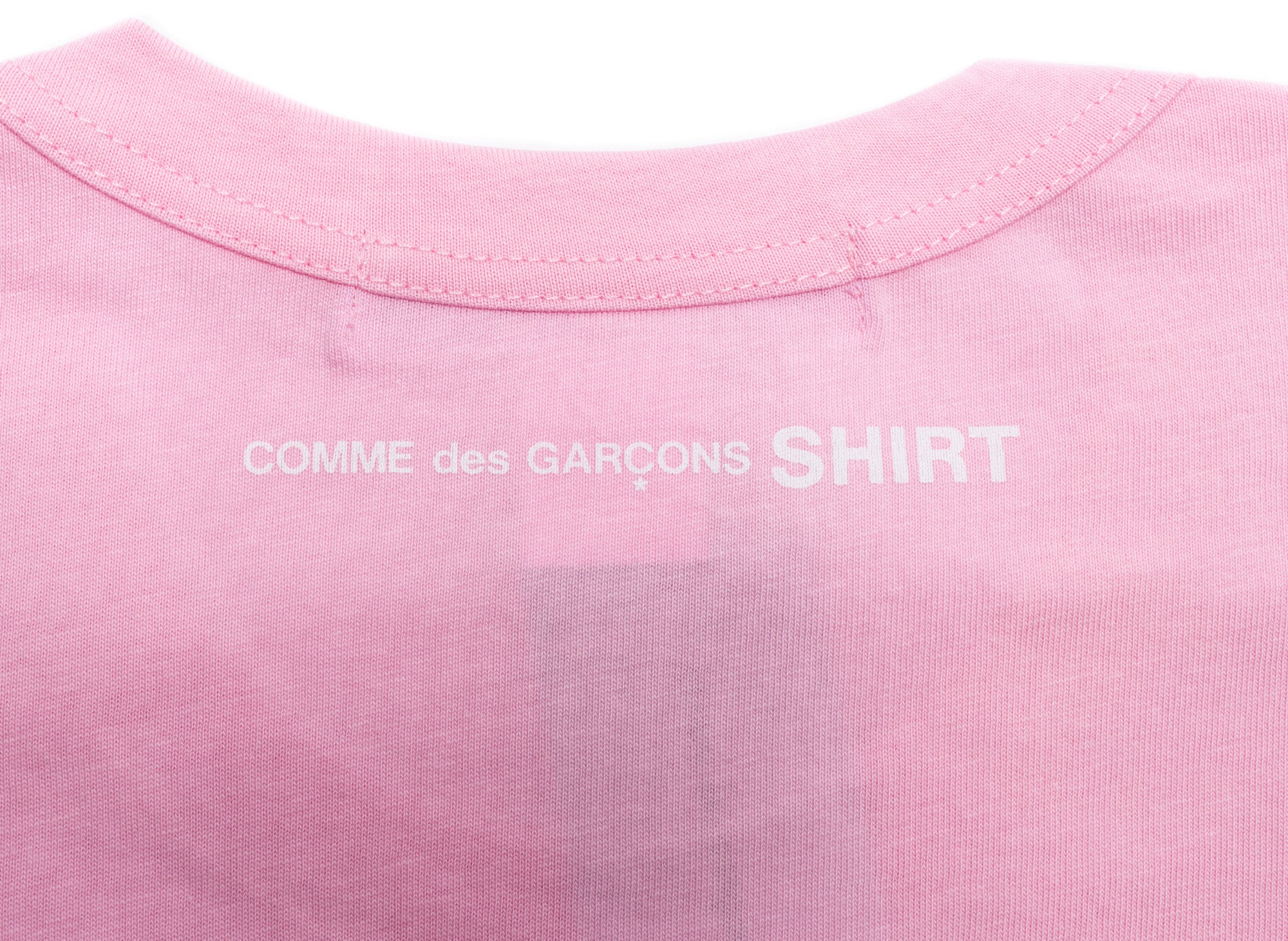 Comme des Garçons SHIRT L/S Knit T-Shirt in Pink - Image 2
