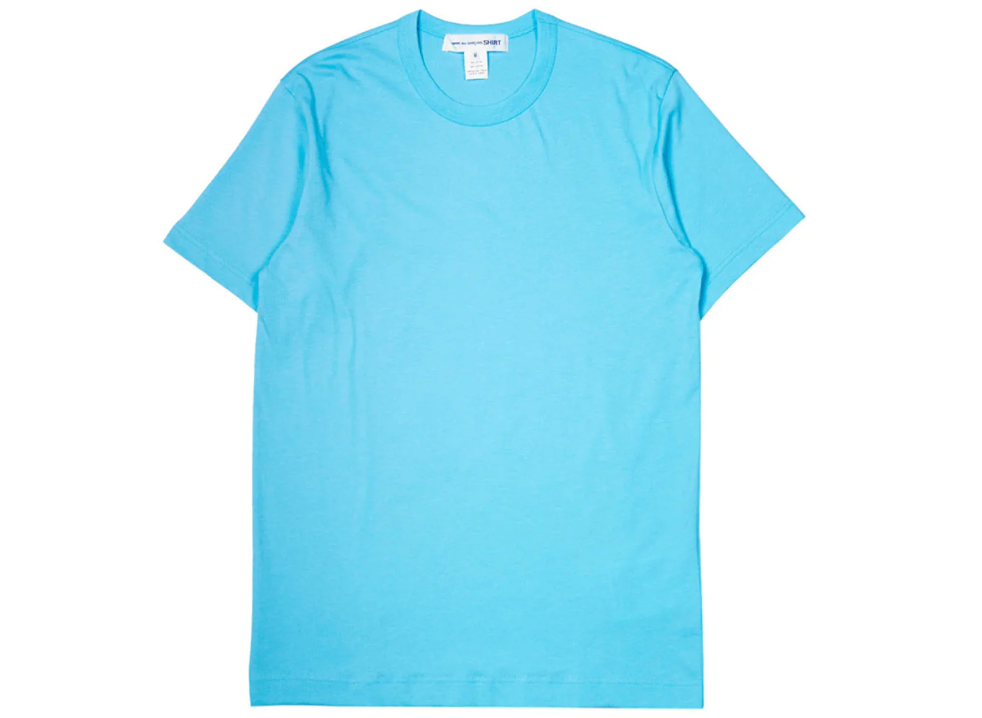 Comme des Garçons SHIRT S/S Knit T-Shirt in Blue - Image 2