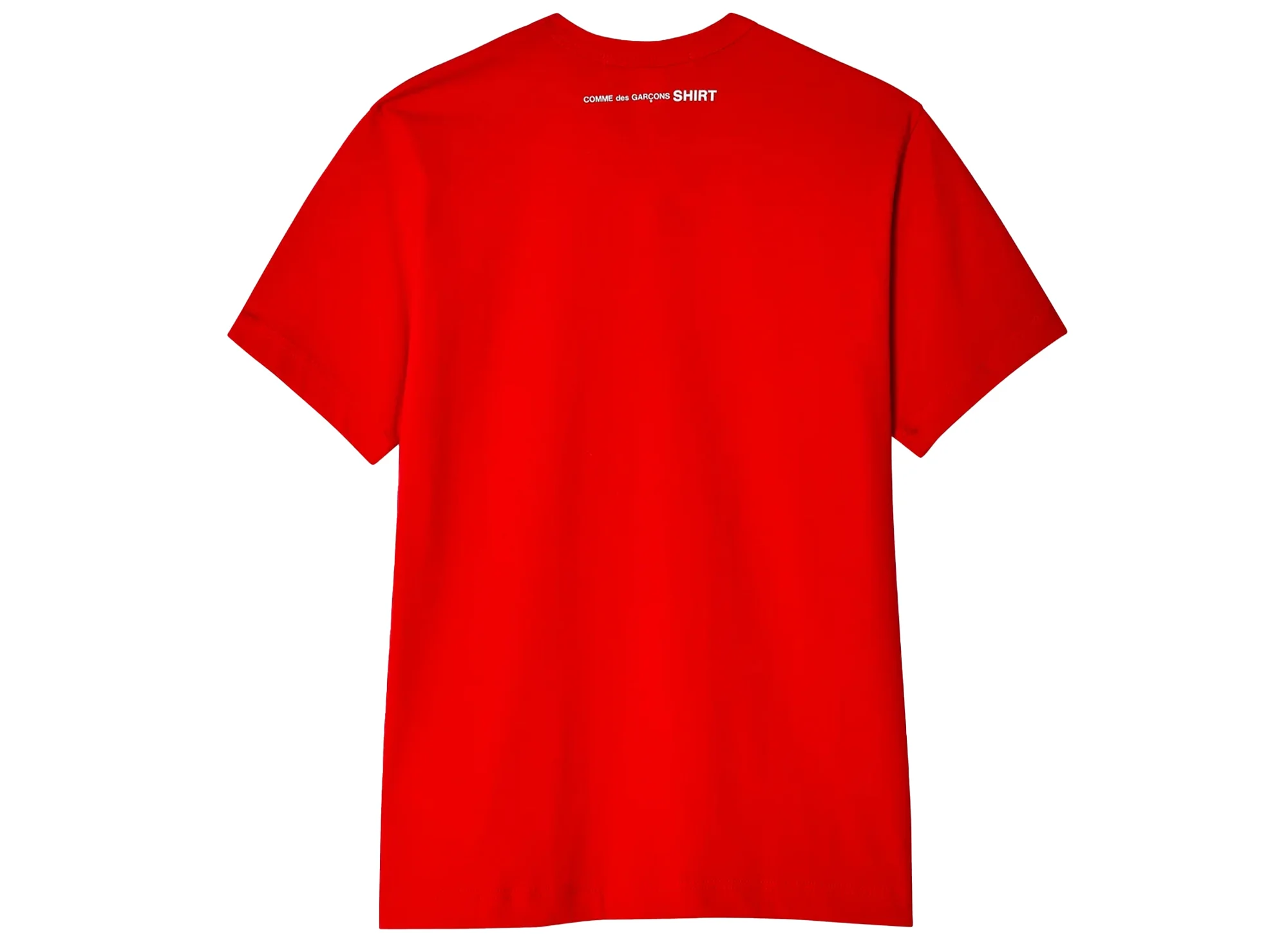 Comme des Garçons SHIRT S/S Knit T-Shirt in Red - Image 2