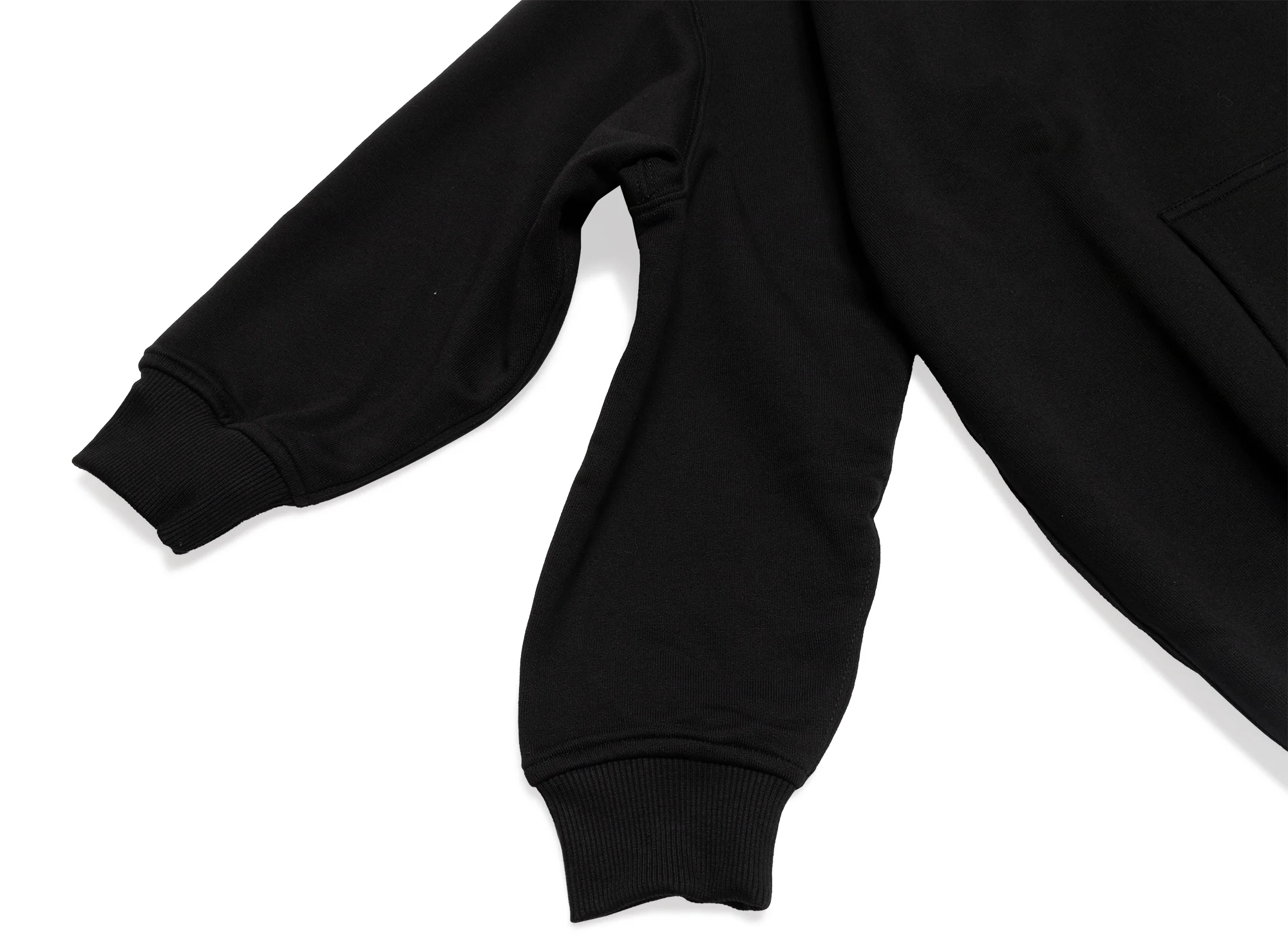 Comme des Garçons SHIRT Sweat Shirt Knit in Black - Image 2