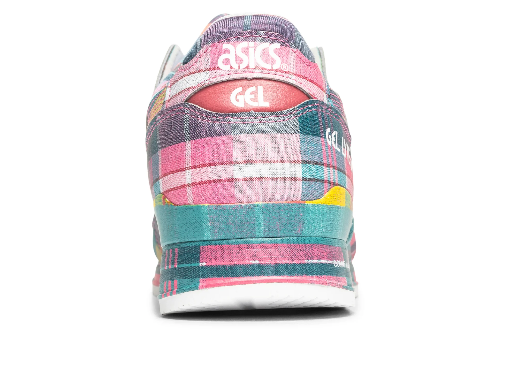 Comme des Garçons SHIRT x ASICS Gel Lyte III in Pink Plaid - Image 2