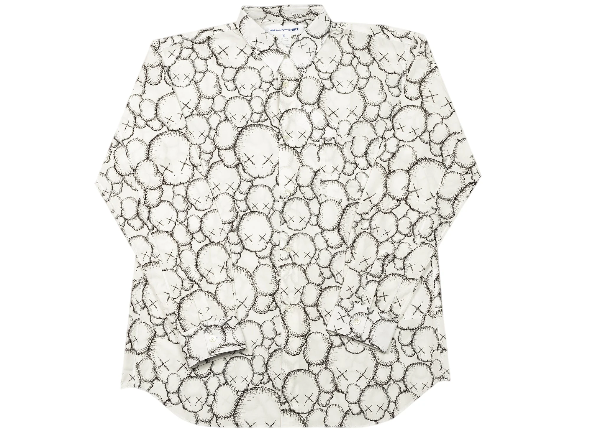 Comme des Garçons SHIRT x KAWS Woven Button Up Shirt