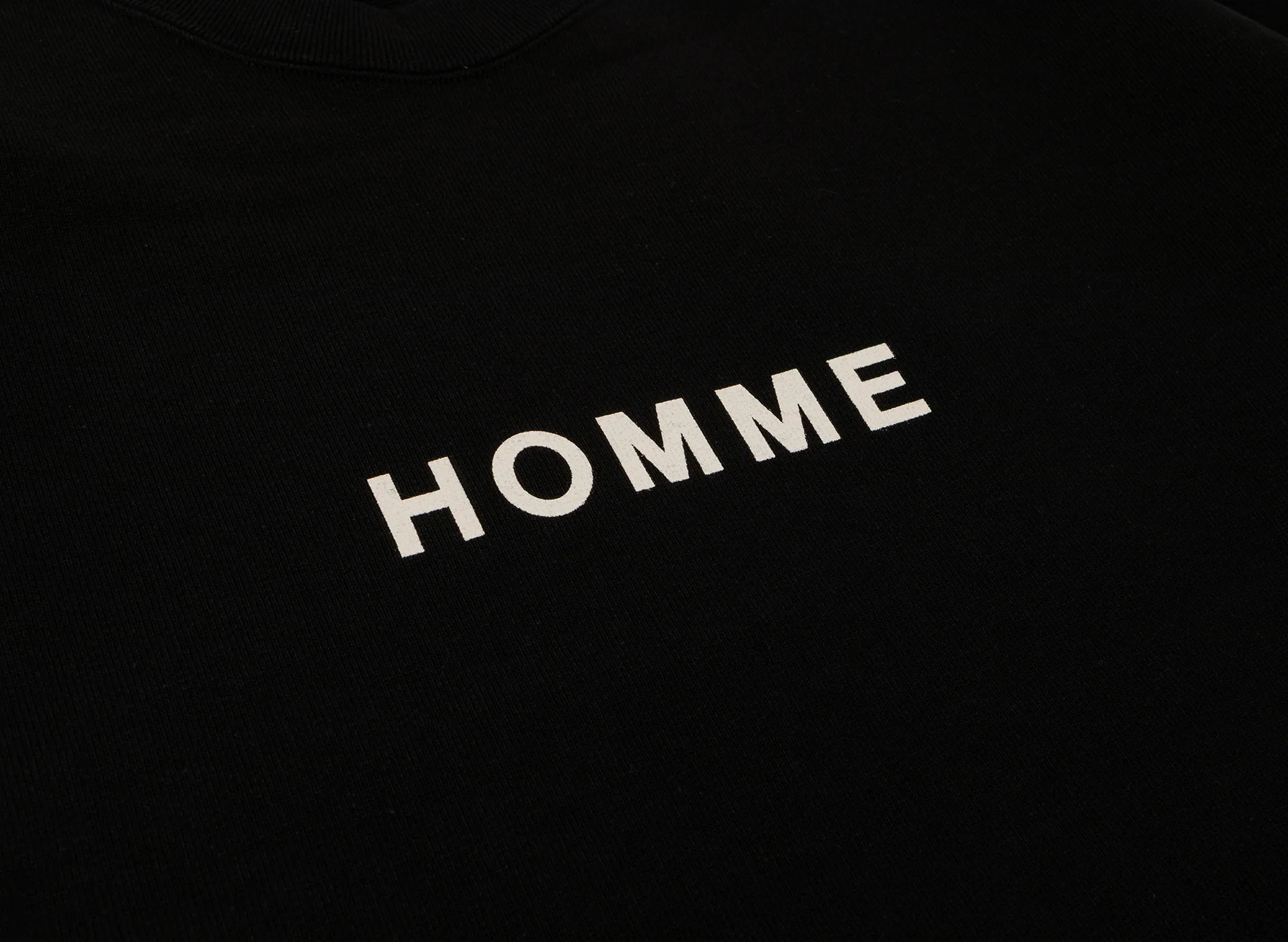 Comme des Garçons HOMME Sweatshirt in Black - Image 2
