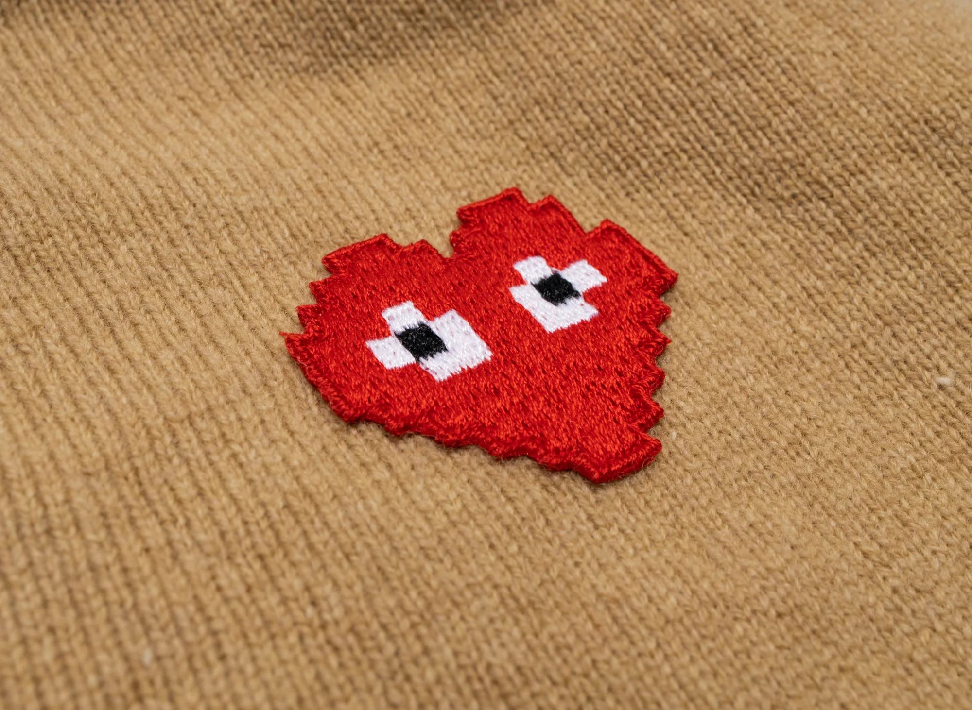 Comme des Garçons Play x Invader V Neck Pullover - Image 2