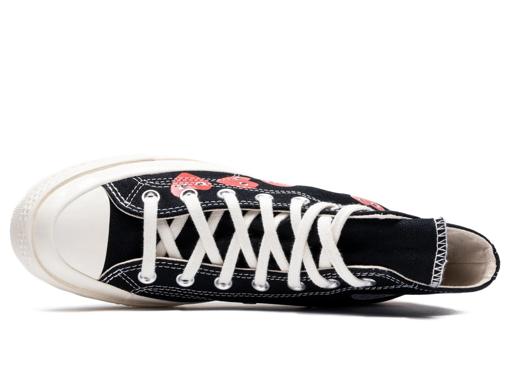 Converse Comme des Garçons Play Multi Heart Chuck Taylor All Star 70 Hi - Image 4